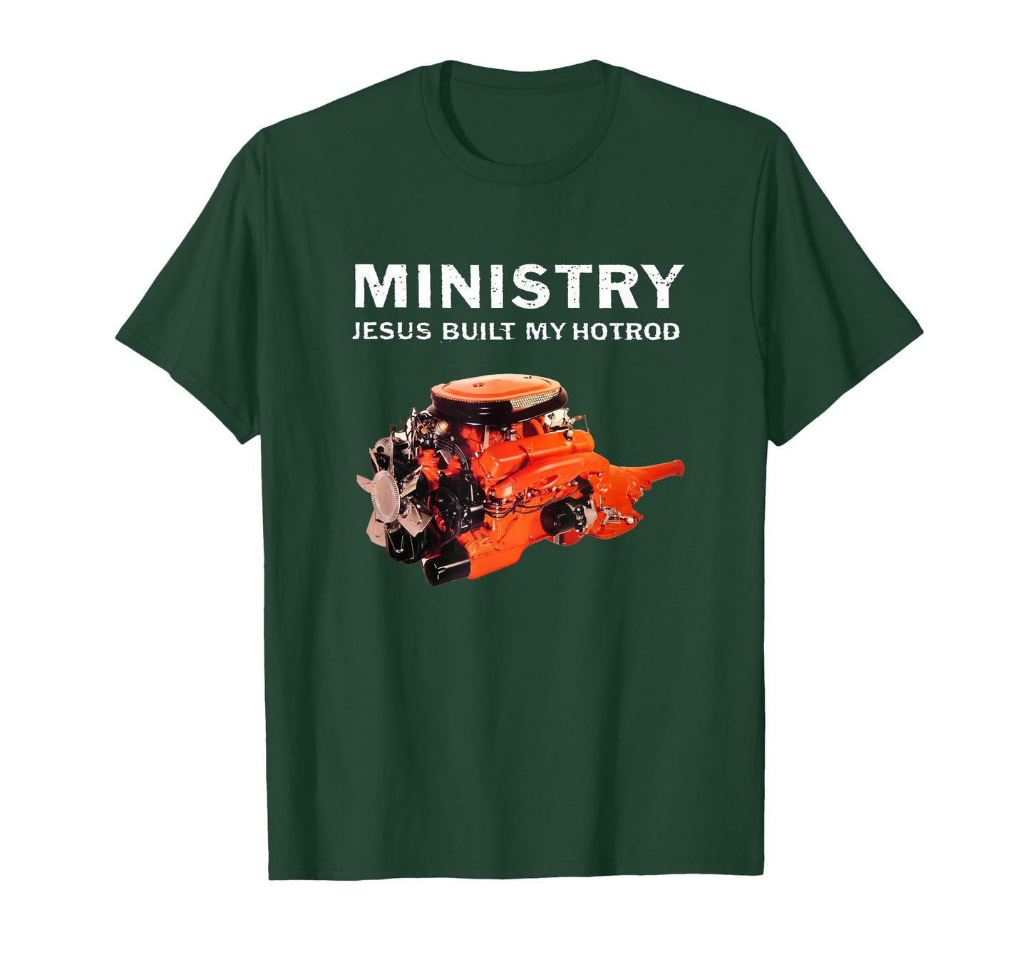 Ministry - Official Merchandise - Jesus Built My Hotrod T-Shirt