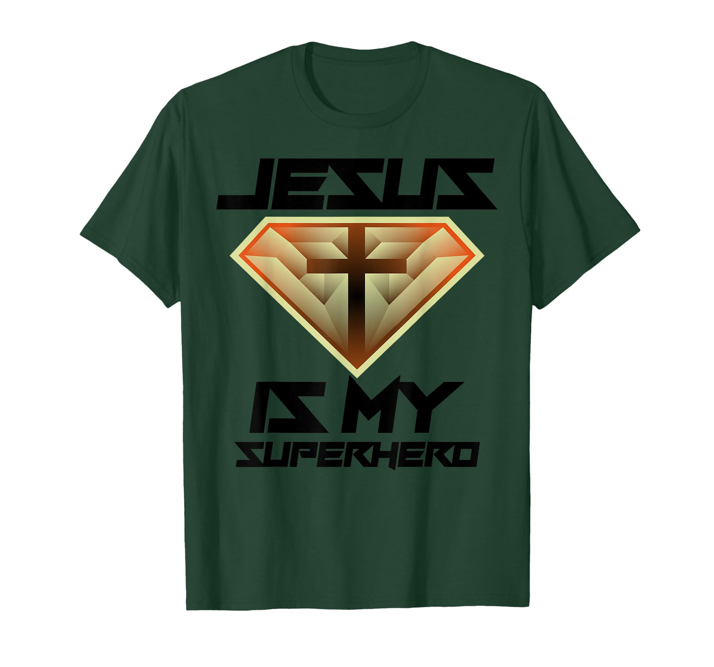 Jesus Is My Superhero | Cute Powerful Christian Gift T-Shirt