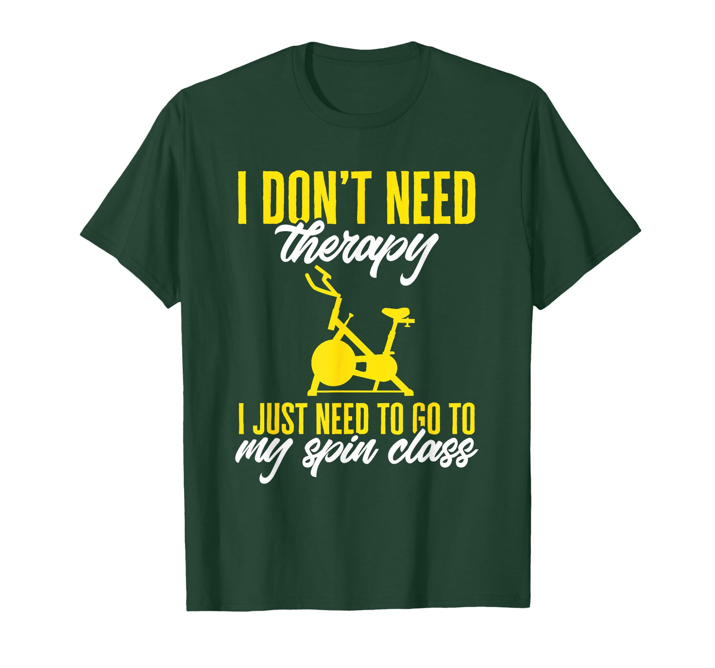Indoor Cycling Spinning Spin Class Workout T-Shirt