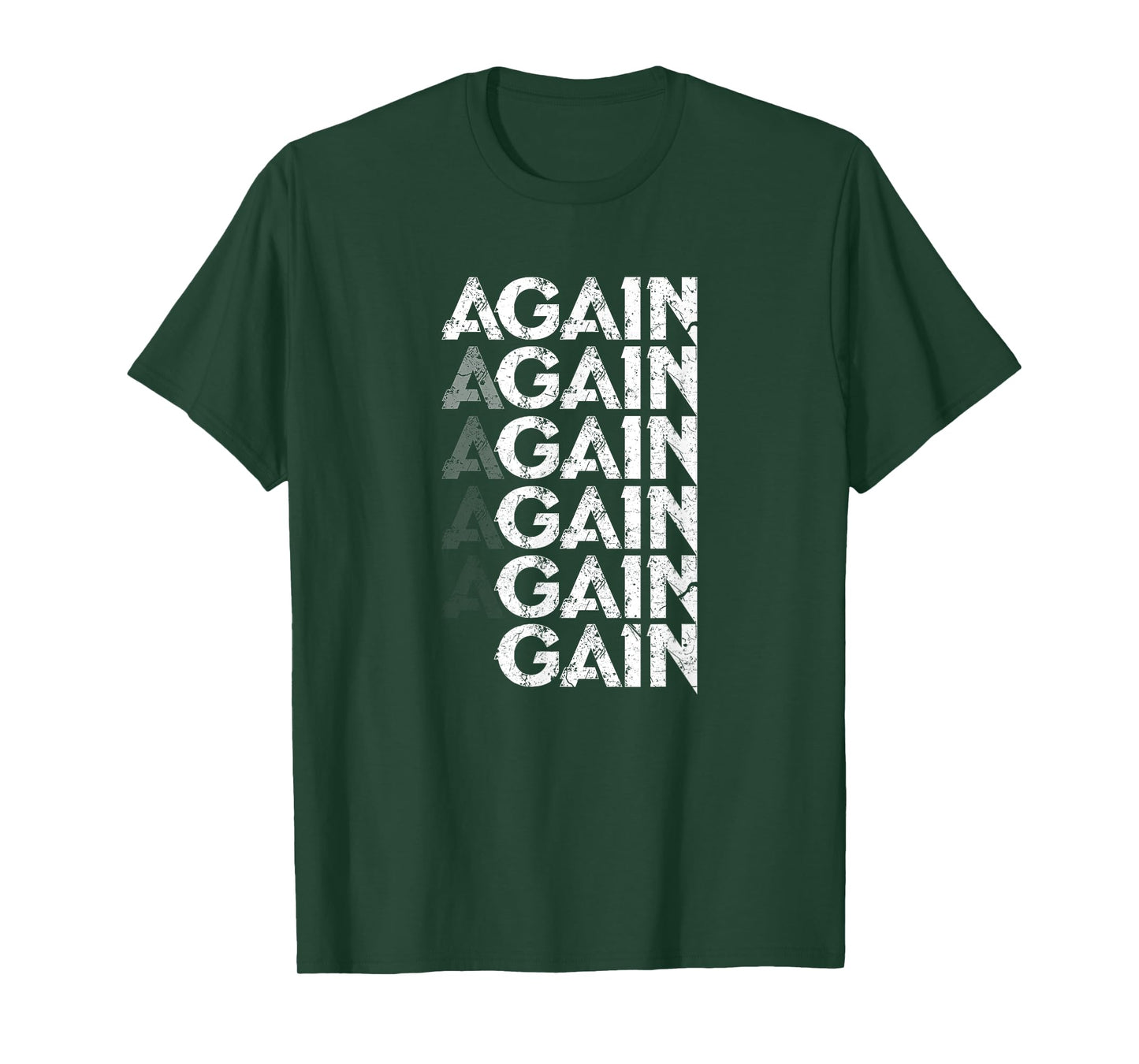 Again Gain Funny Bodybuilding Gym Workout Gift T-Shirt