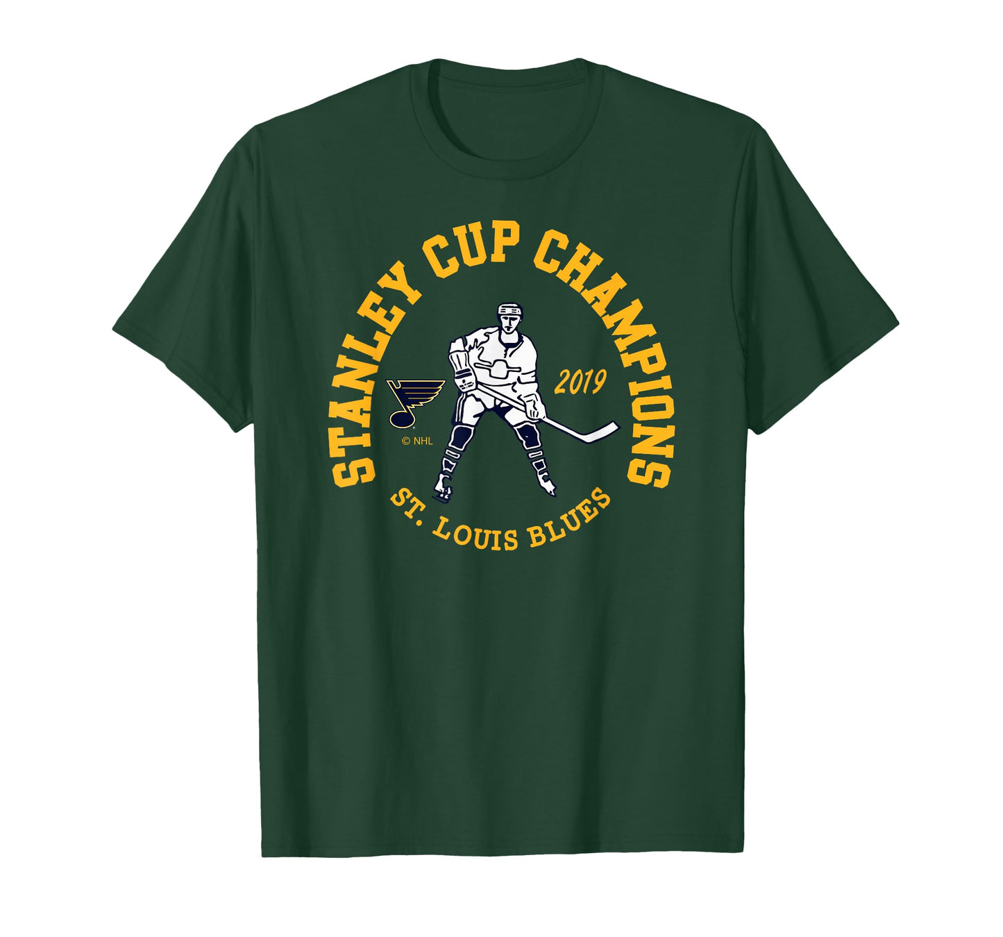 St. Louis Blues Stanley Cup Champions 2019 Royal T-Shirt