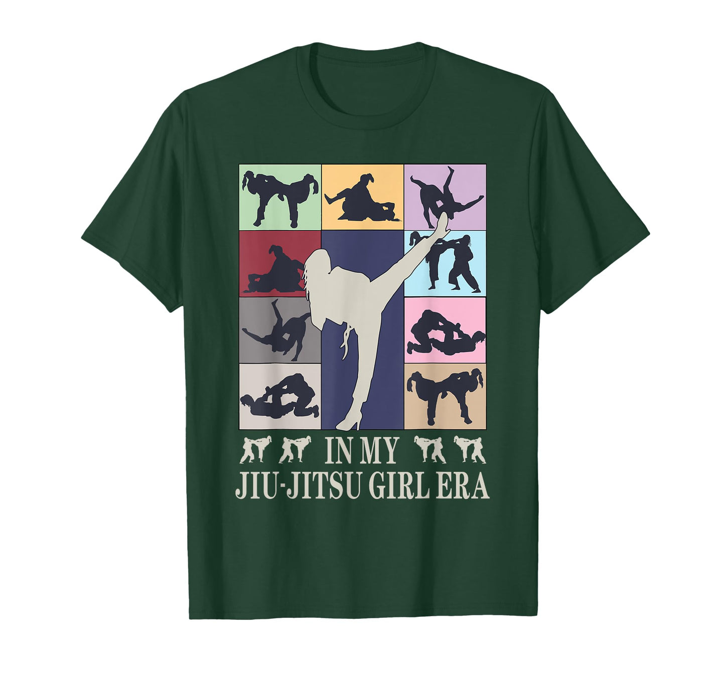 In My Jiu Jitsu Girl Era Groovy Jiu Jitsu Girls T-Shirt
