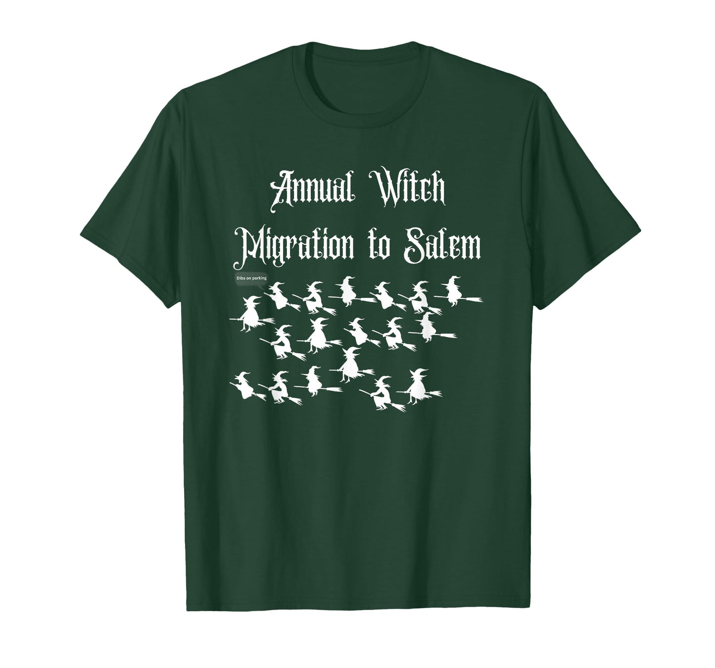 Funny Novelty Salem Mass Halloween Vintage Flying Witch T-Shirt