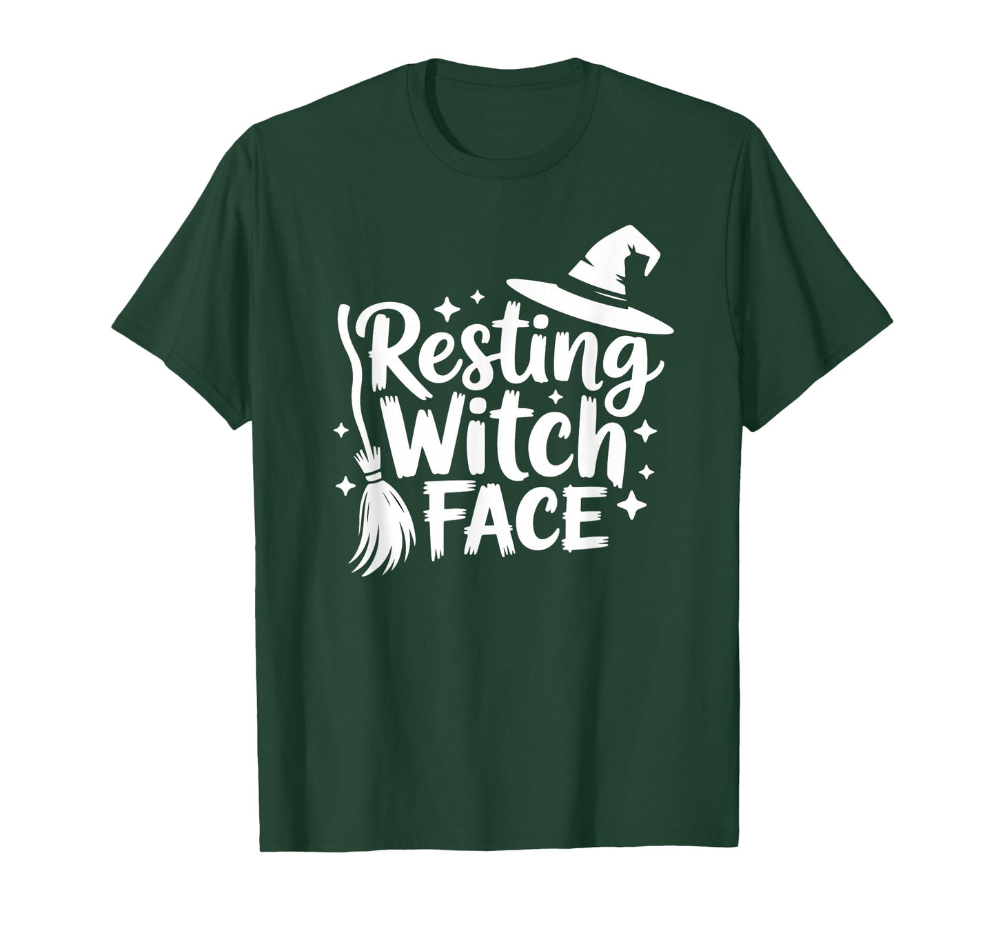 Resting Witch face Halloween T-Shirt