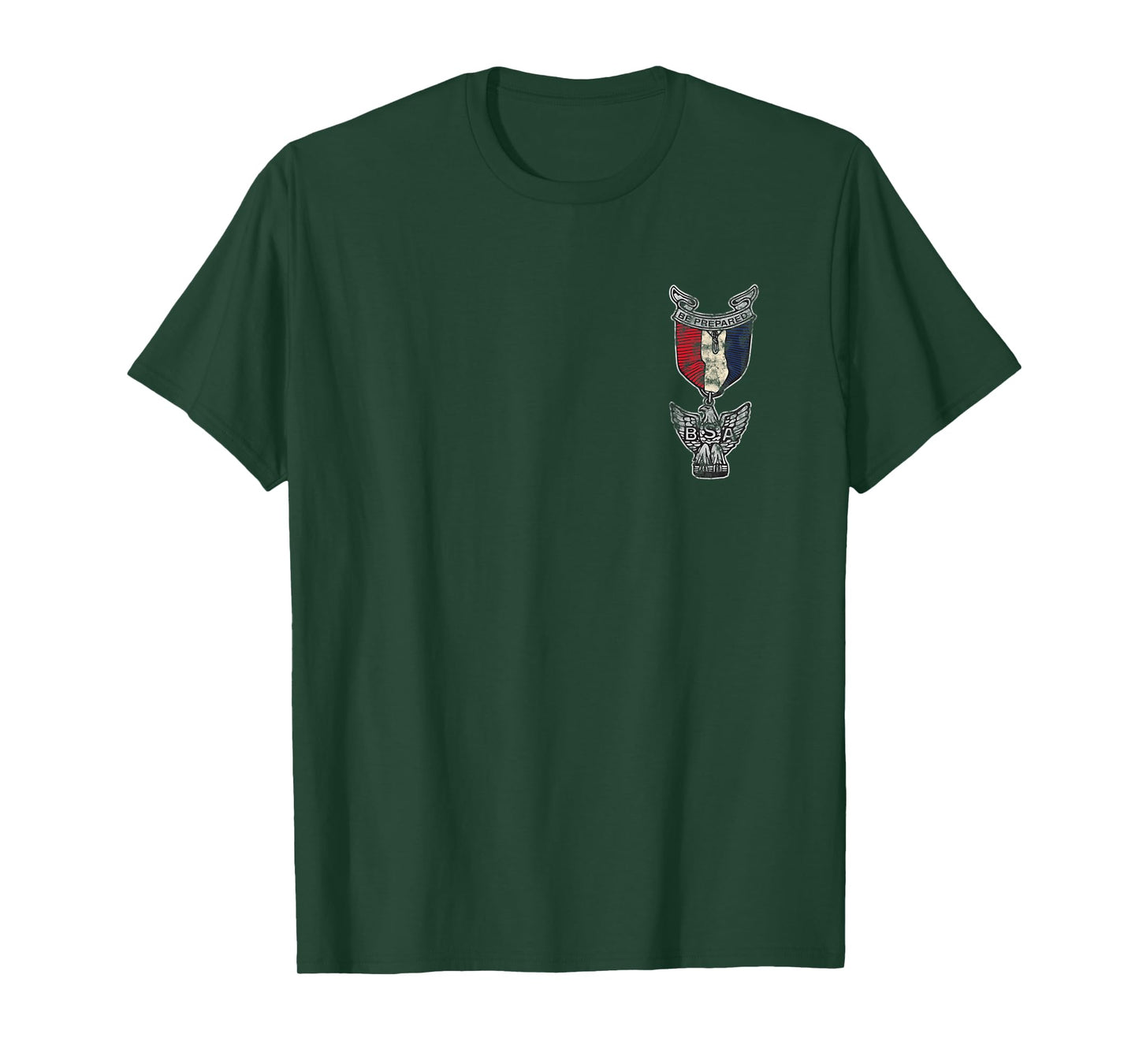 Eagle Scout Vintage Be Prepared Medal T-Shirt