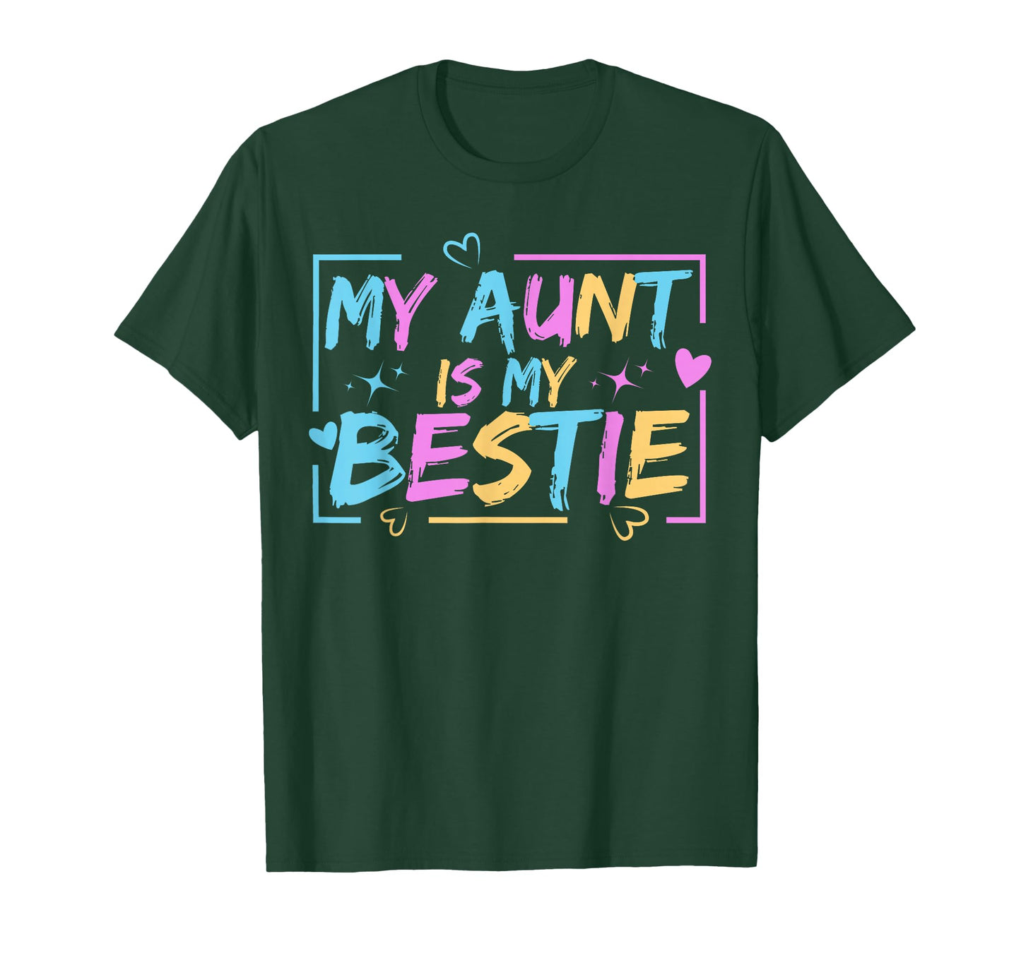 My Aunt is My Bestie Aunt And niece Matching T-Shirt