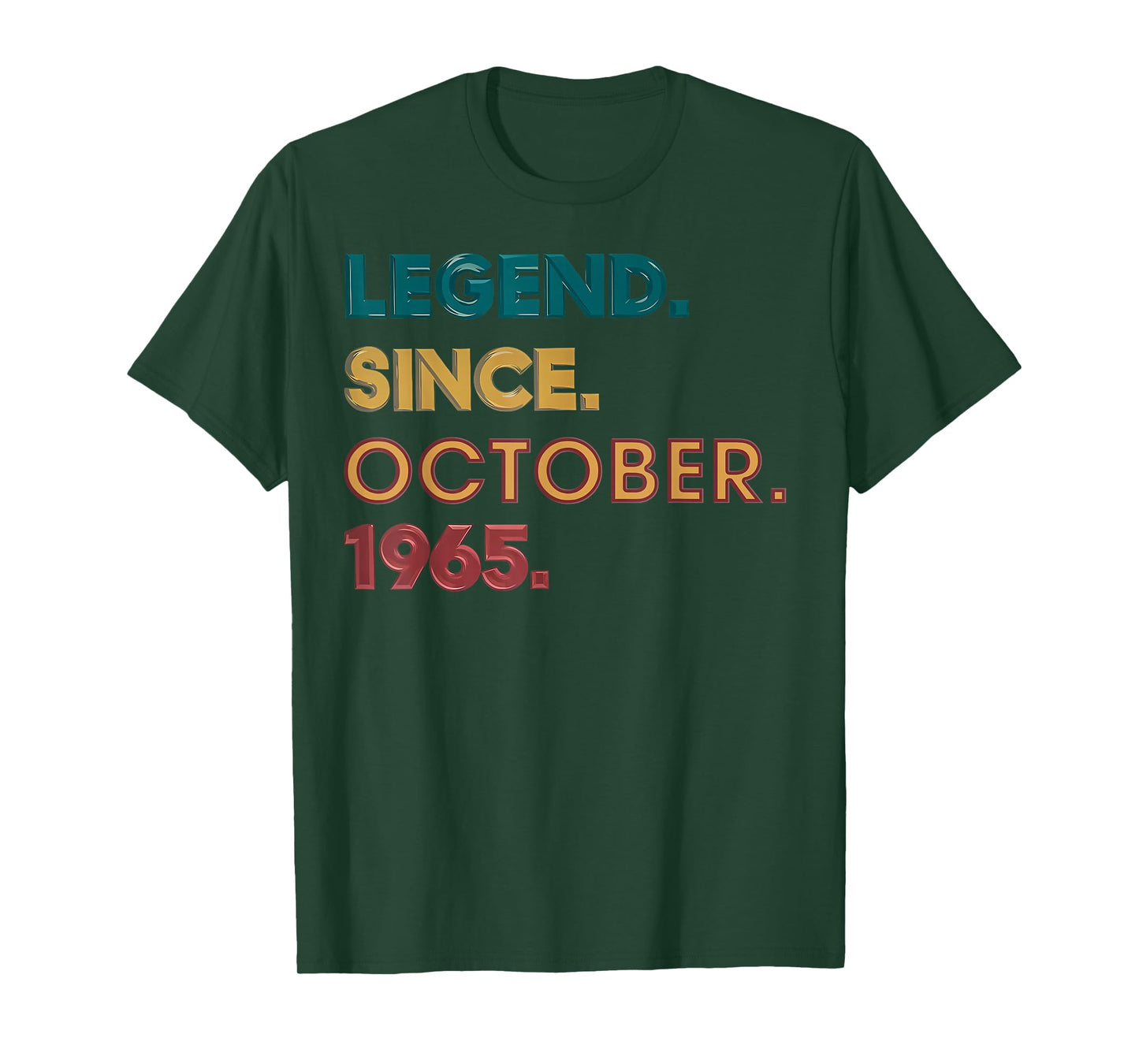 Legend 1965 60th Birthday Gifts for Men Women 60 Year Old T-Shirt