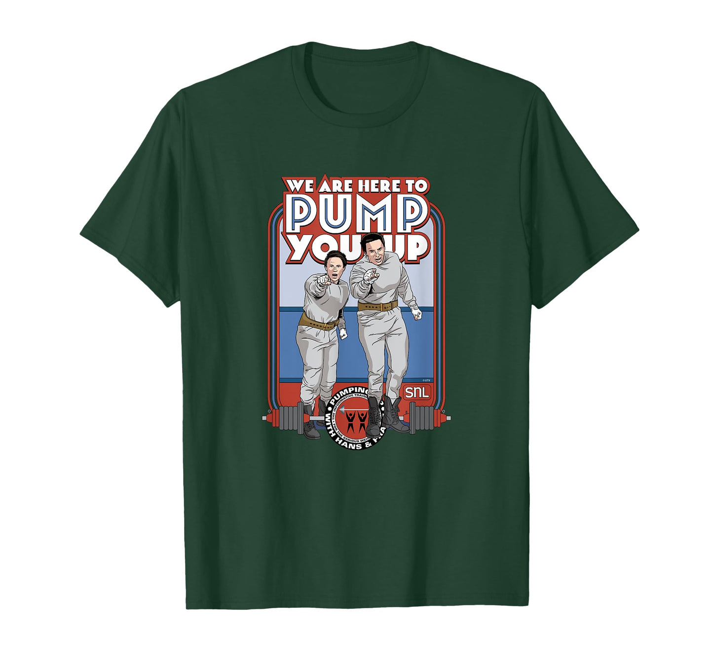SNL Hanz & Franz Gym T-Shirt