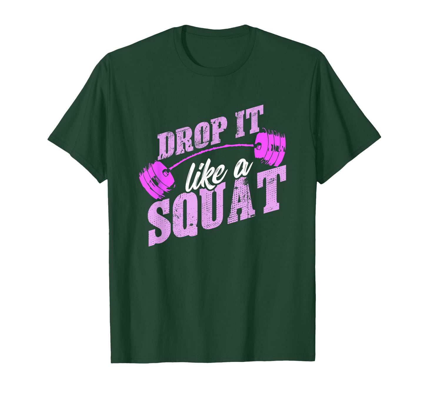 Drop It Like A Squat Tee, Classic Vintage Gym Fitness Shirt T-Shirt
