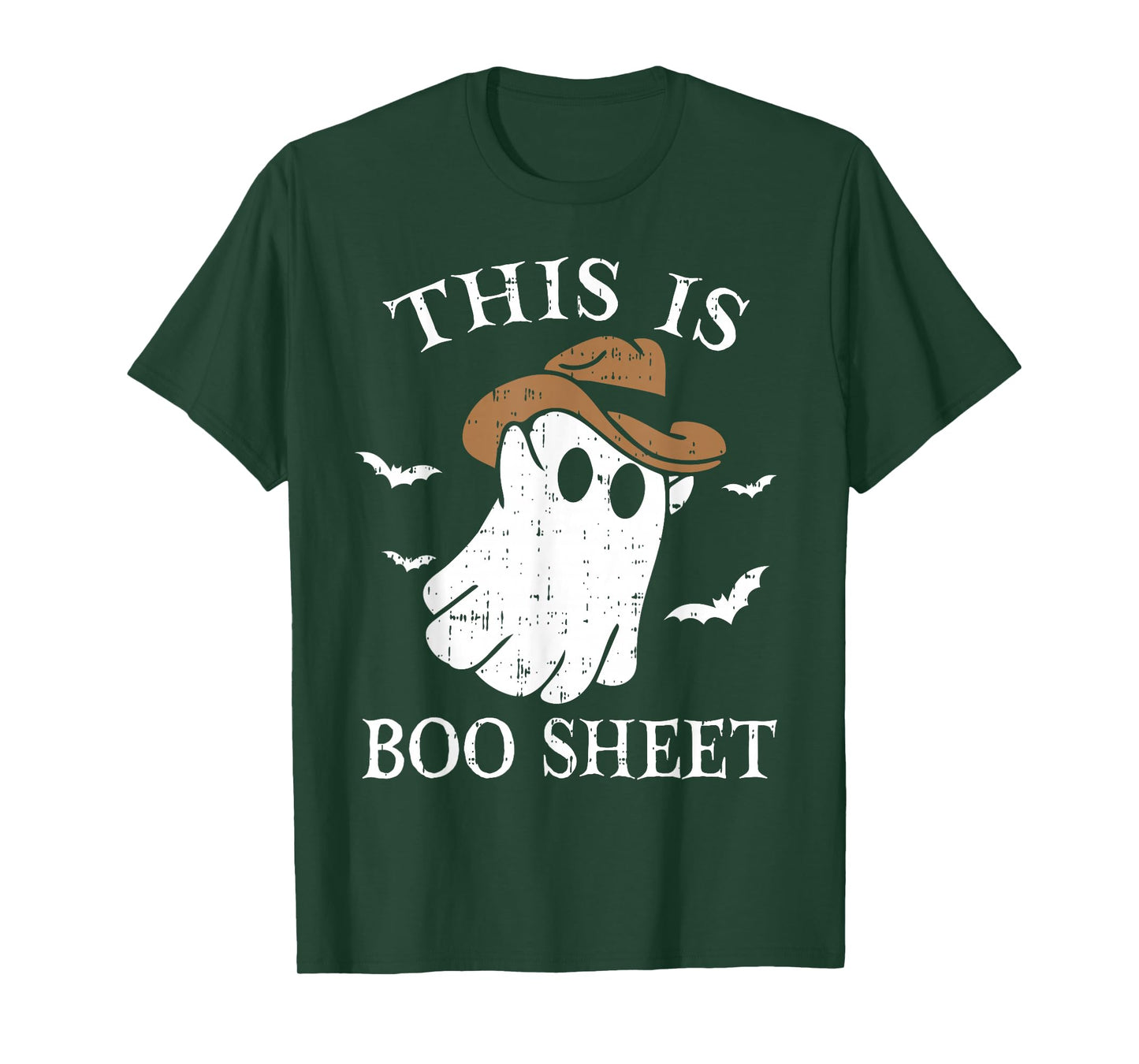 This is Boo Sheet Ghost Retro Halloween Costume Men Women T-Shirt
