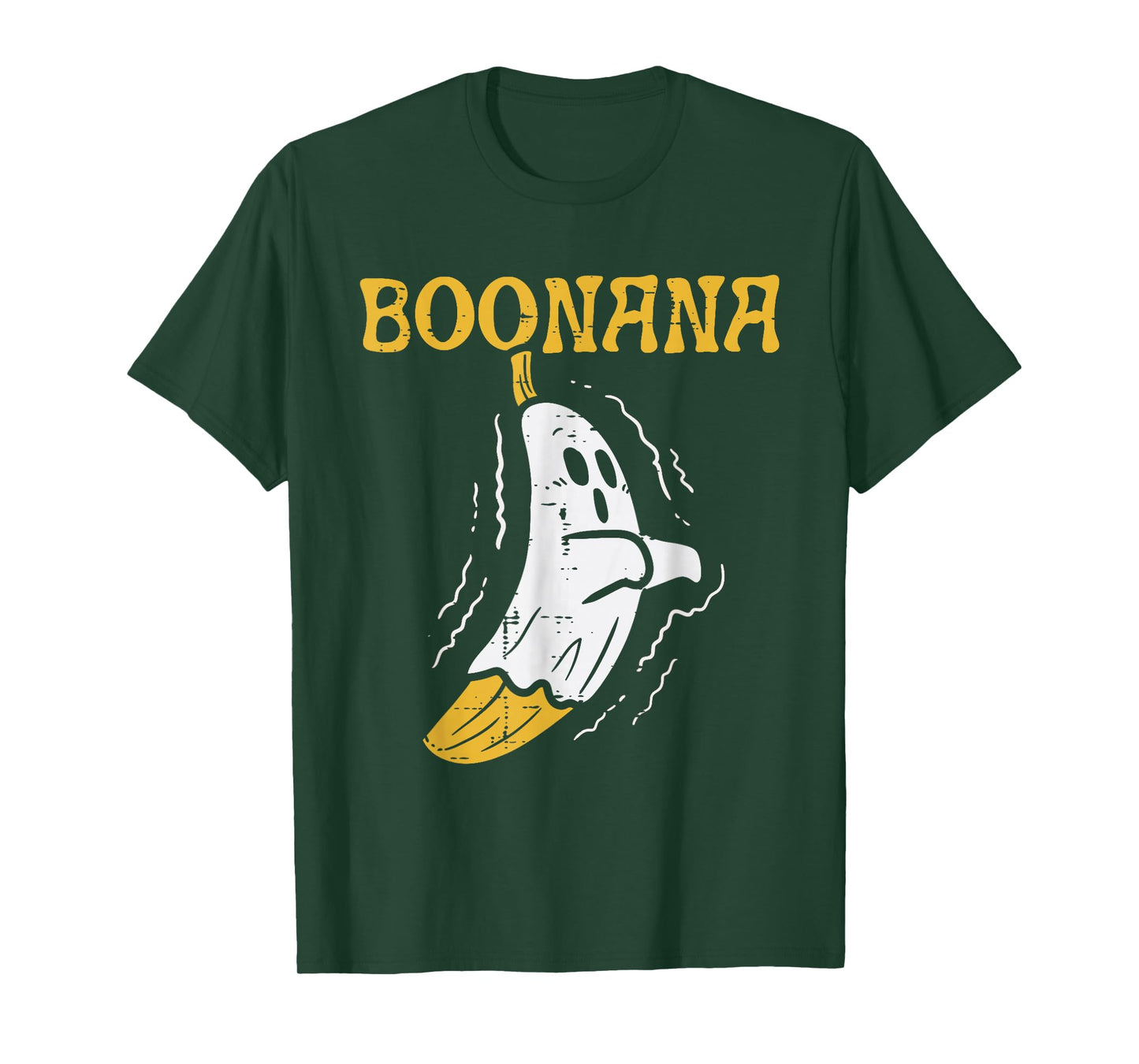 Boonana Cute Ghost Banana Halloween Costume Men Women Kids T-Shirt