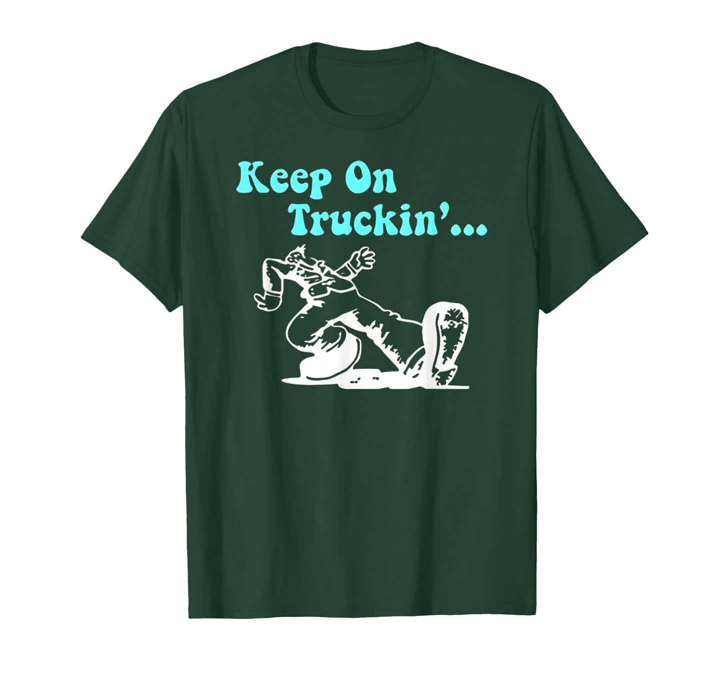 Funky Keep on Truckin' - Retro Vibes T-Shirt