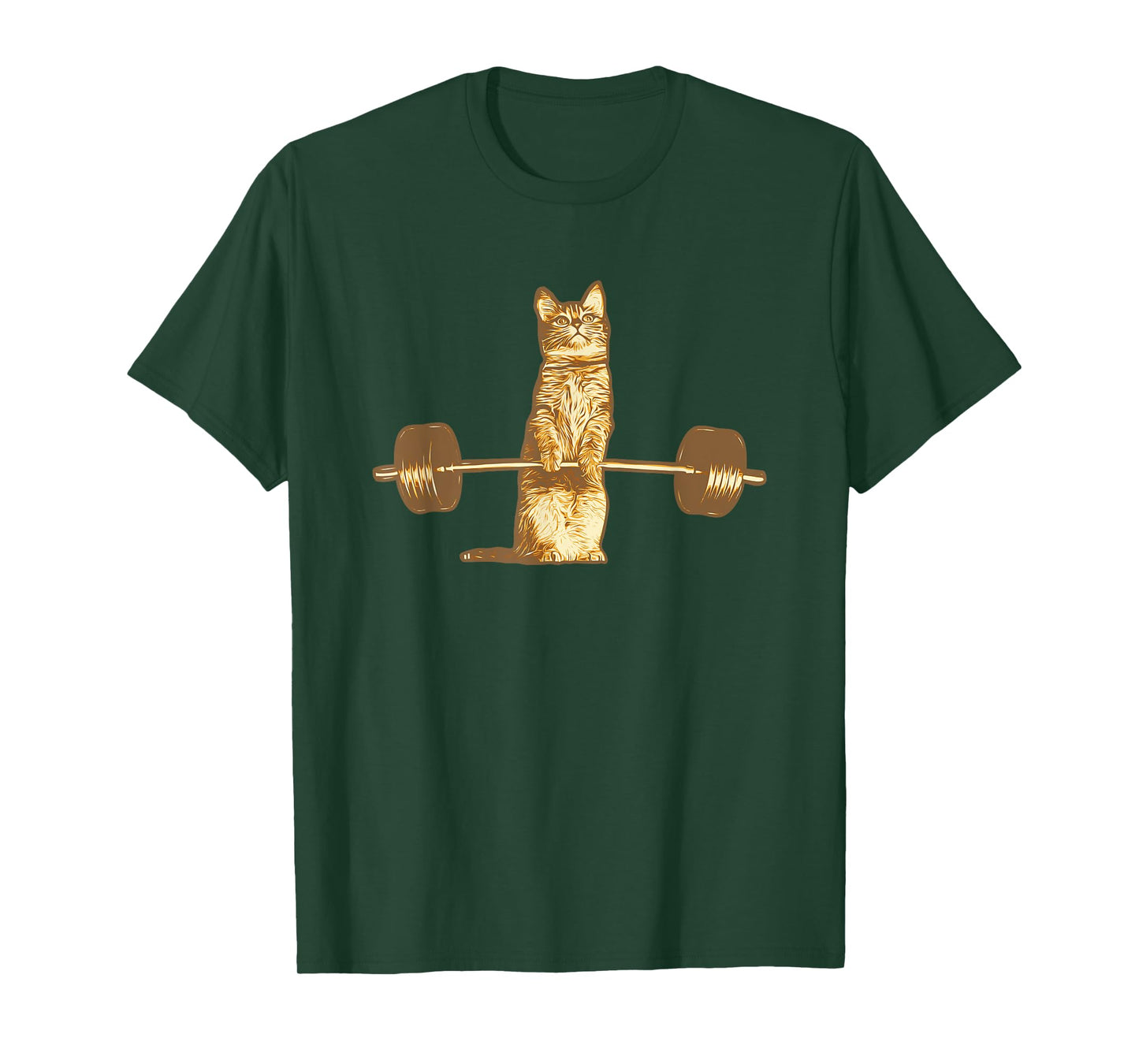 Cat Deadlifts Meow Weightlifting Bodybuilding Gym T-Shirt