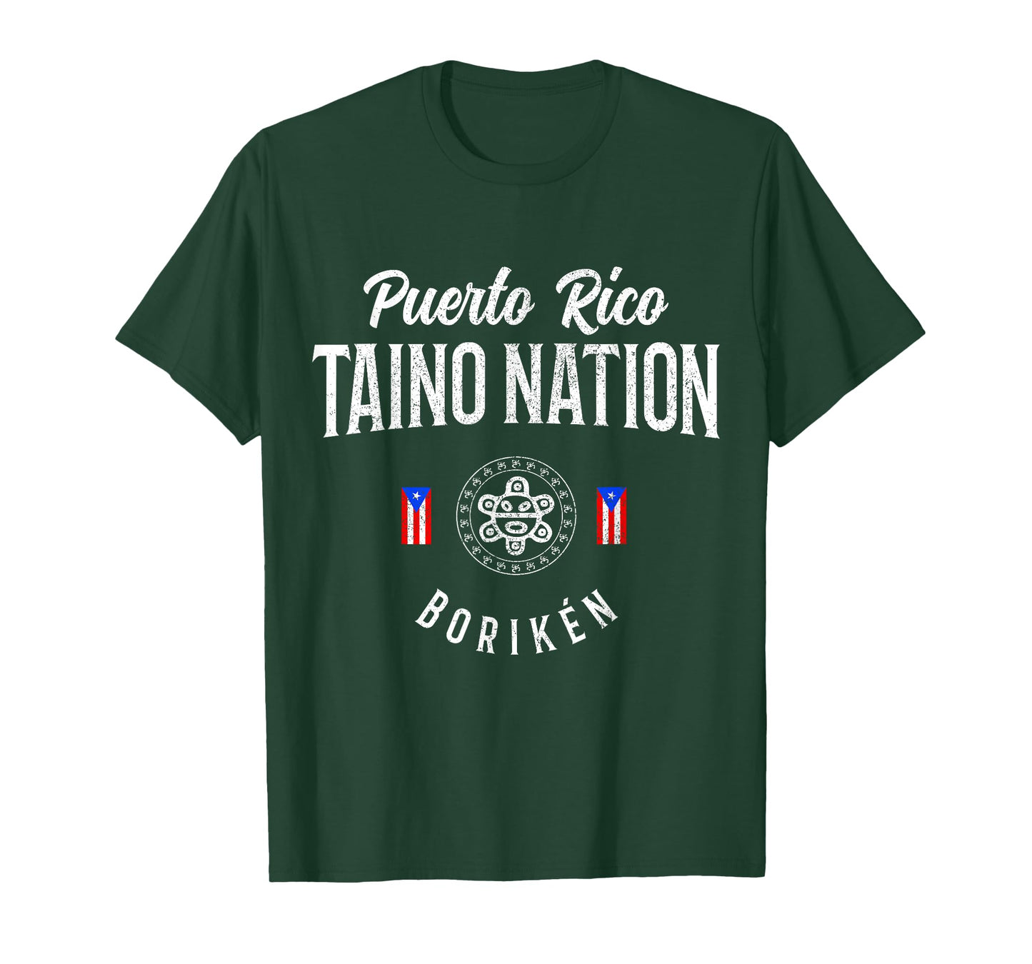 Taino Nation Boricua Boriken Pride Puerto Rico Indigenous T-Shirt