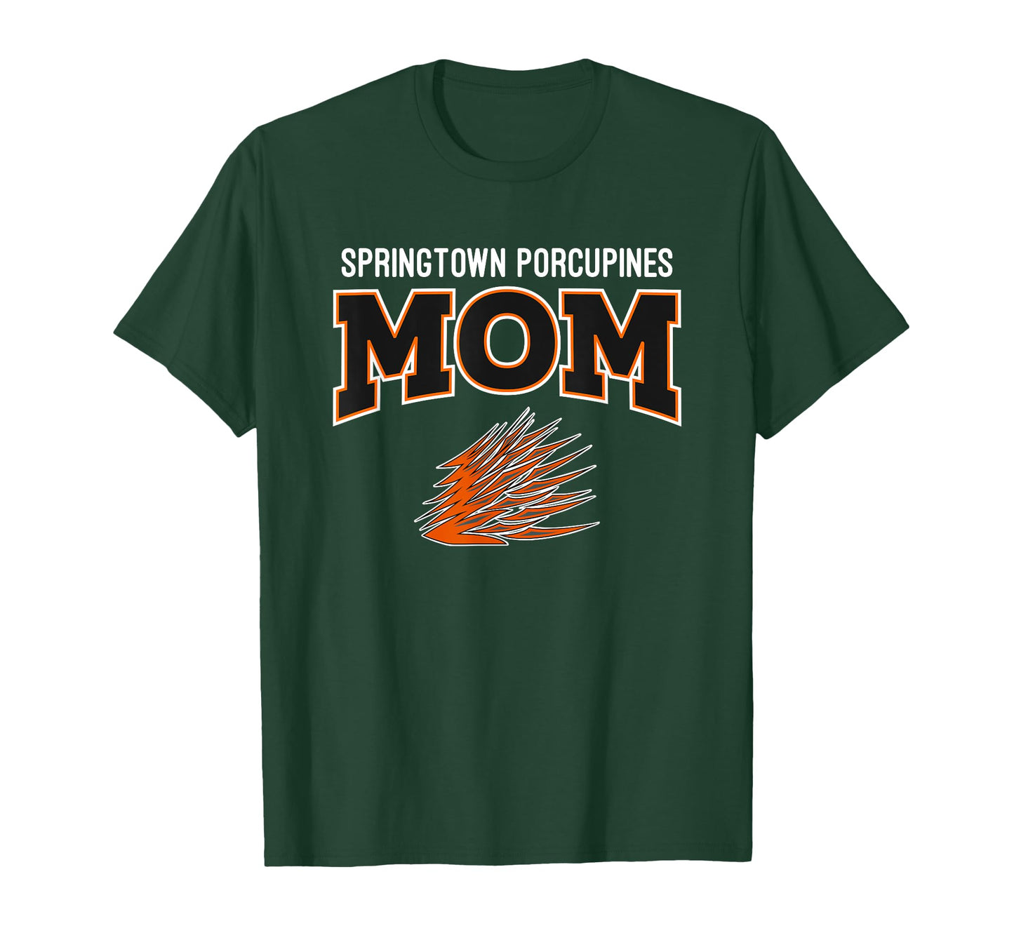 Springtown Porcupines Logo Mom HS T-Shirt