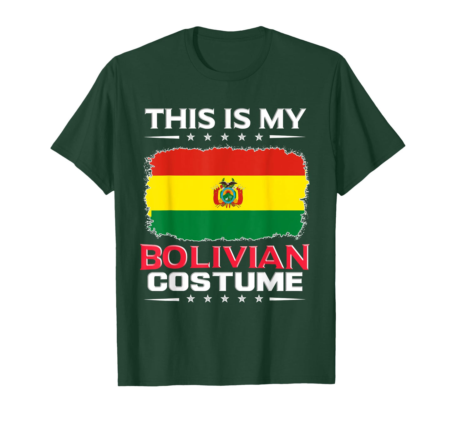 This Is My Bolivian Costume Bolivia T-Shirt