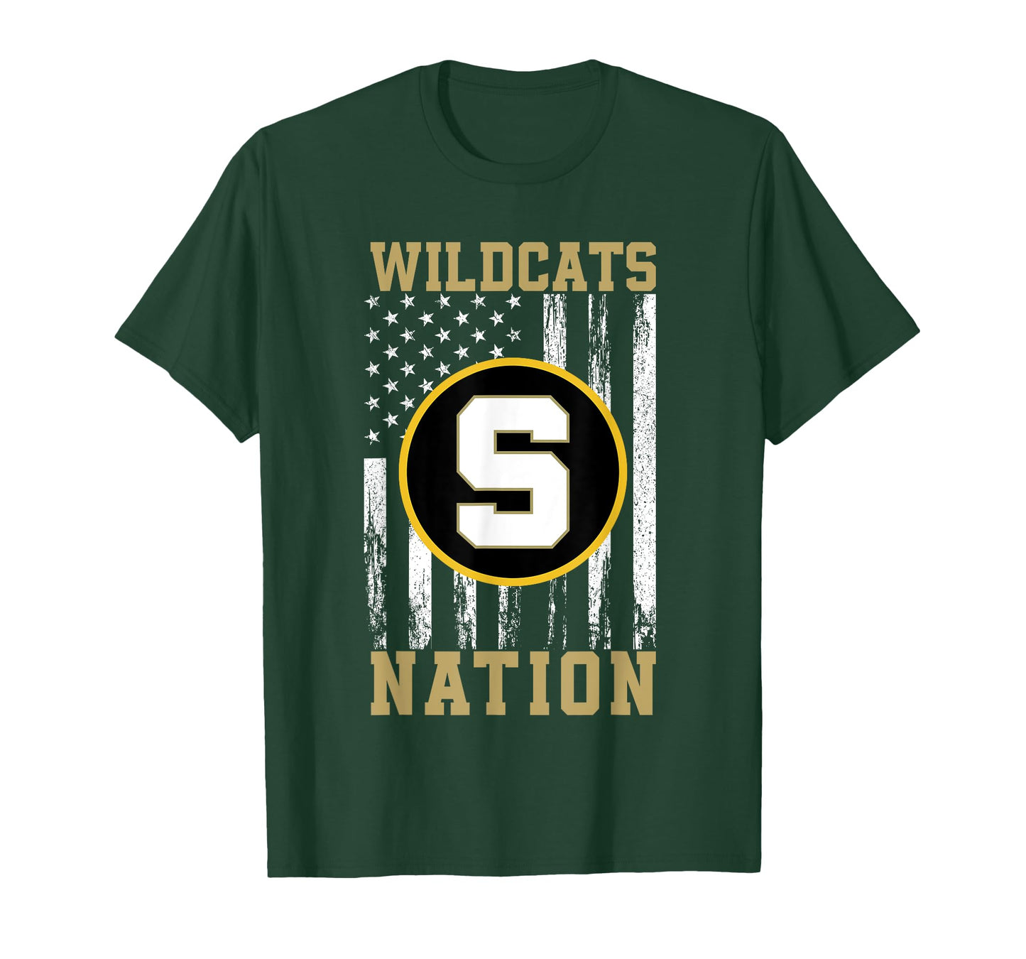 Scottsboro Wildcats Logo Nation HS T-Shirt