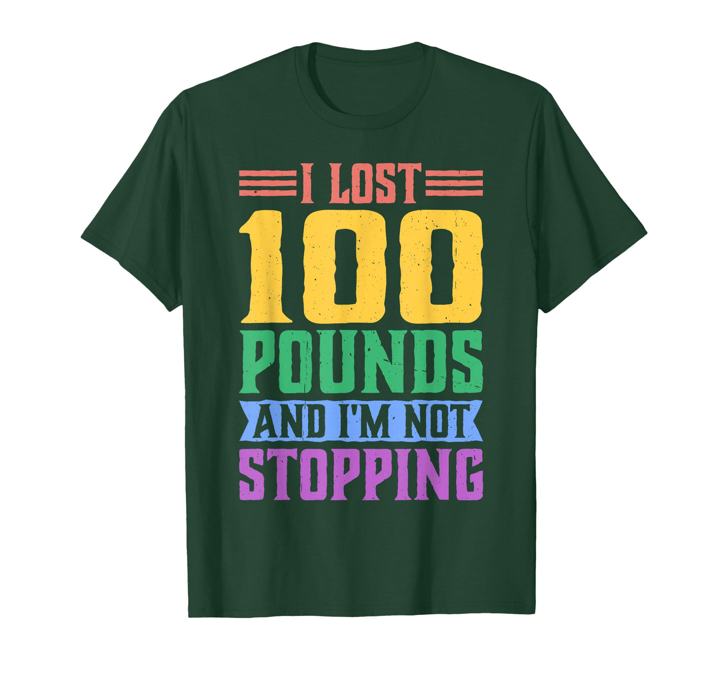 I Lost 100 Pounds And I'm Not Stopping -------- T-Shirt