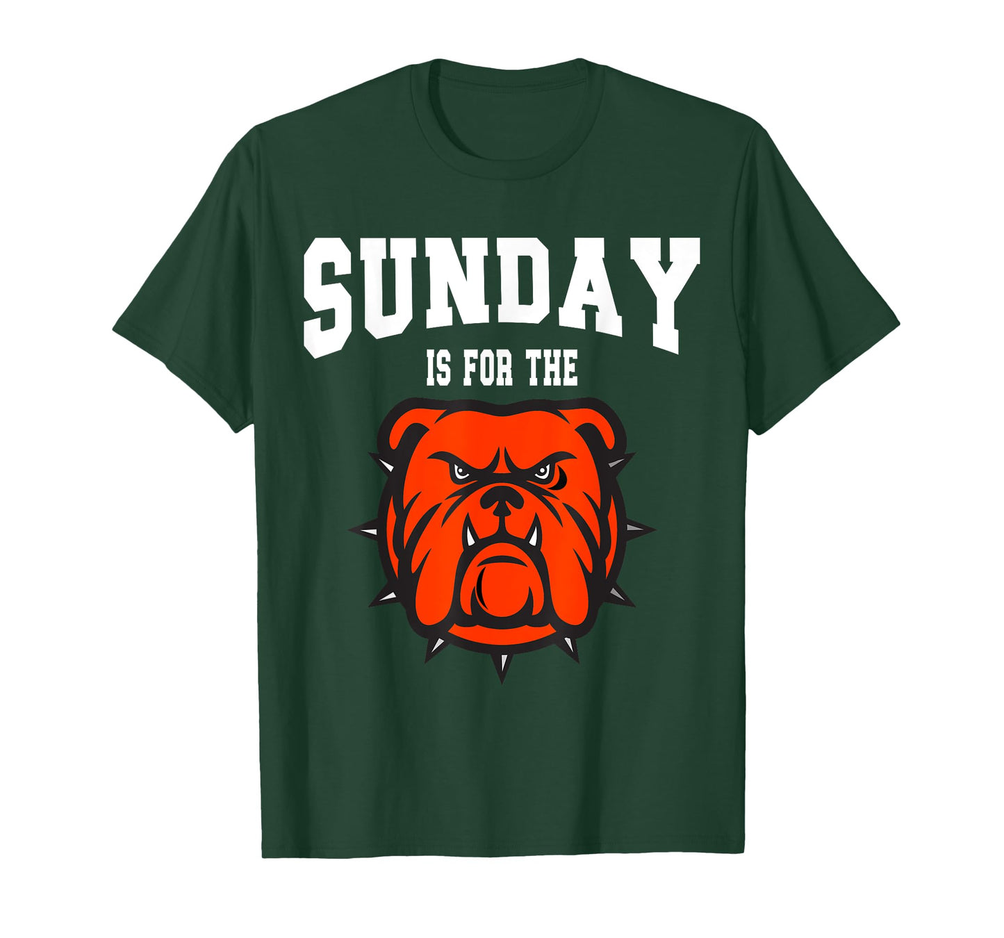 Sunday is for the Bone Yard Dawgs, Cleveland Game Day T-Shirt