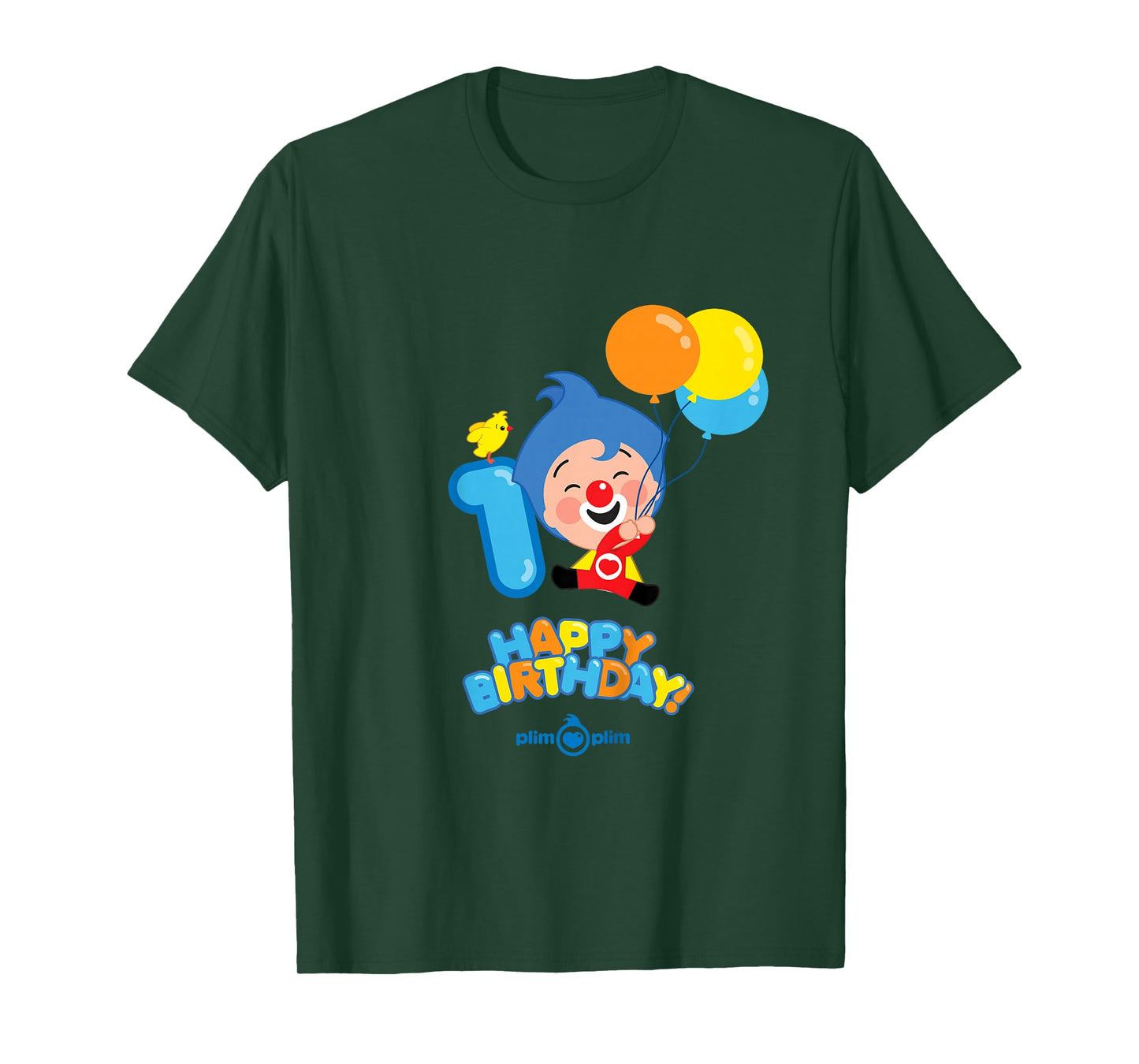 Plim Plim The Kindness Hero - Happy Birthday T-Shirt