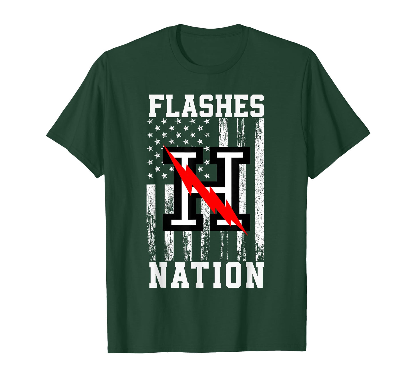 Hilliard Flashes Logo Nation HS T-Shirt