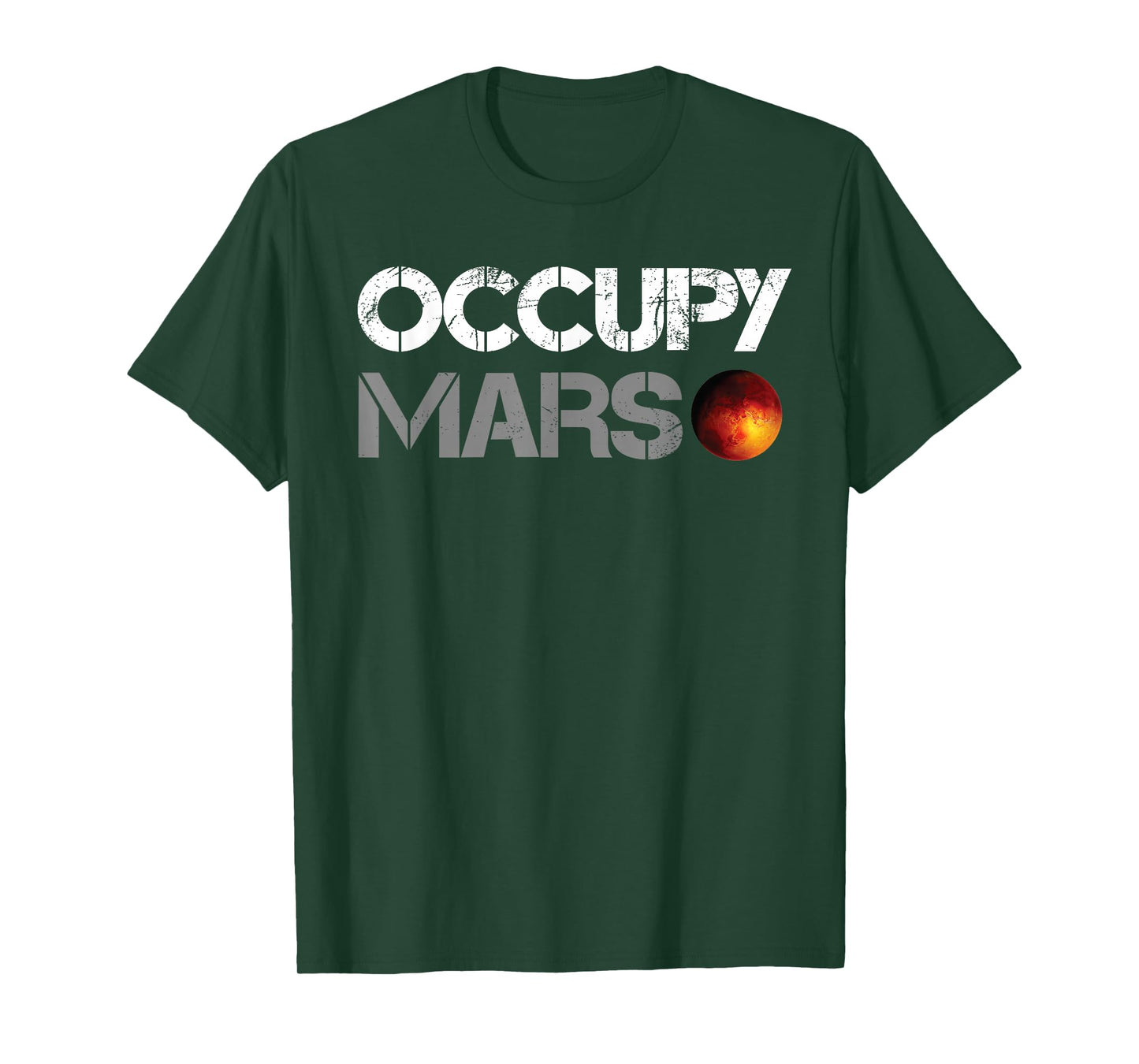 Trending Tees Vintage Occupy Mars T-Shirt
