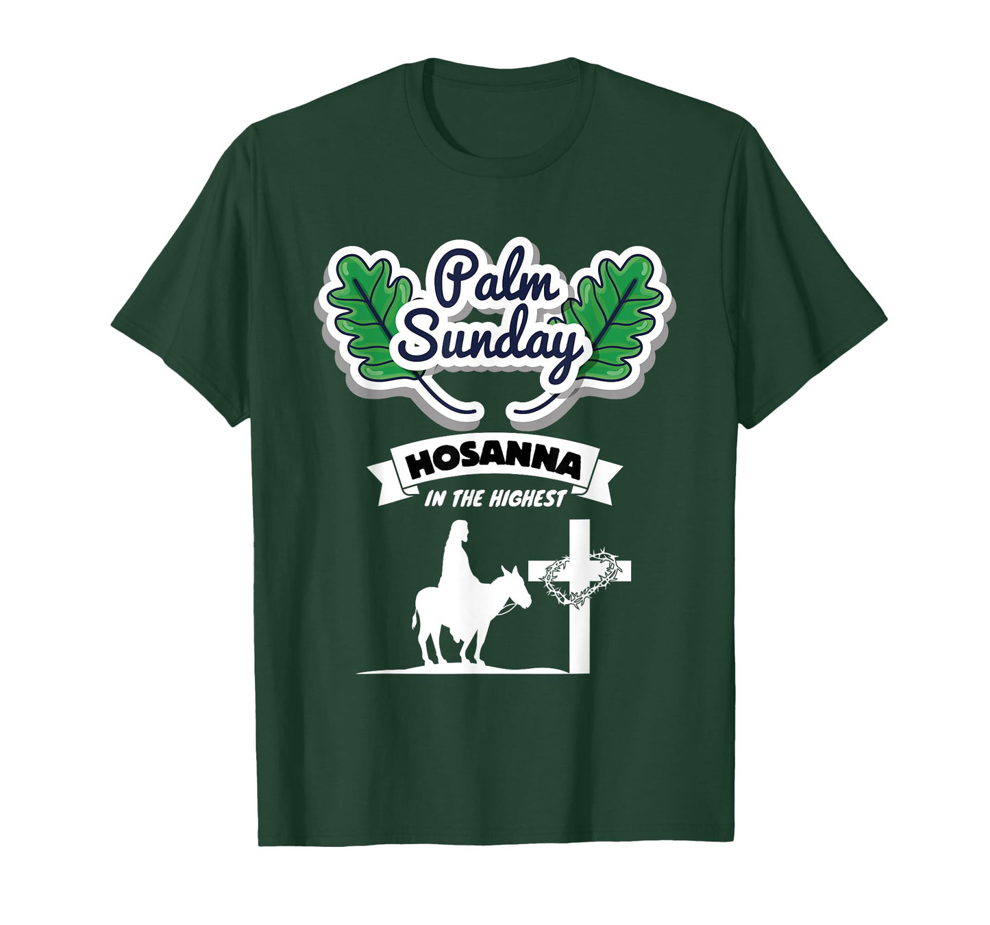 Palm Sunday Palm Leaf Hosanna T-Shirt