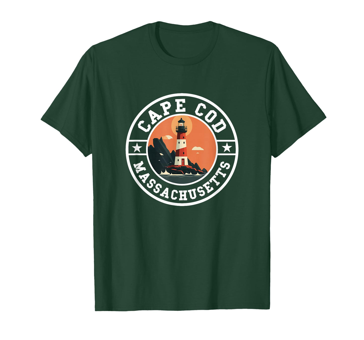Cape Cod - Massachusetts - Throwback Design - Classic T-Shirt