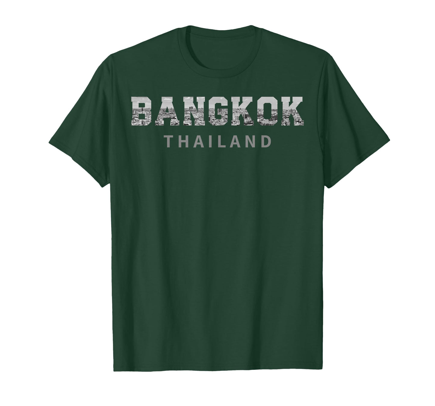 Vintage Bangkok Thailand Iconic Skyline Souvenir T-Shirt