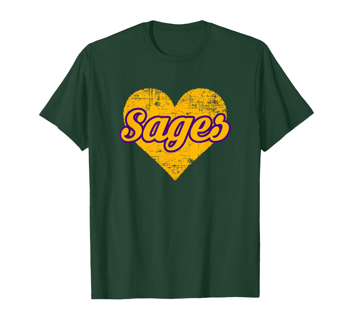 Monticello Sages Over Heart T-Shirt