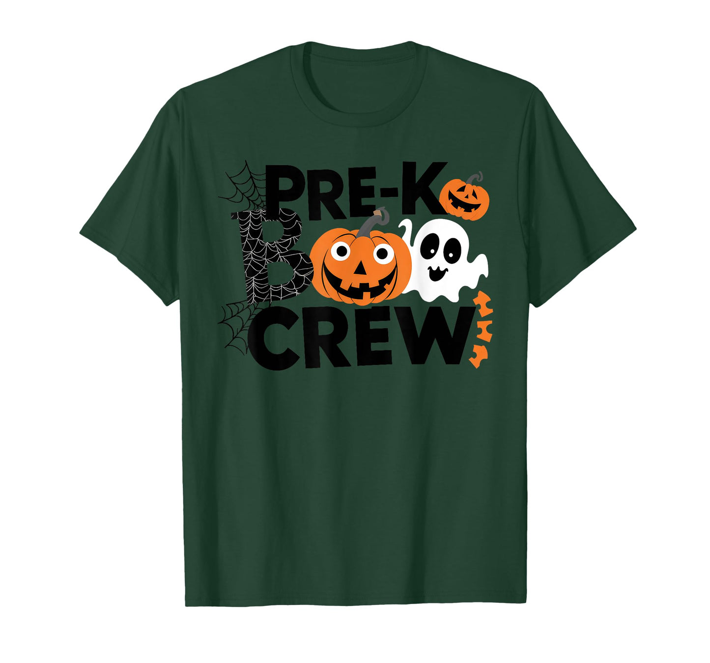 Pre-K Boo Crew Teacher Students Halloween Party Team T-Shirt