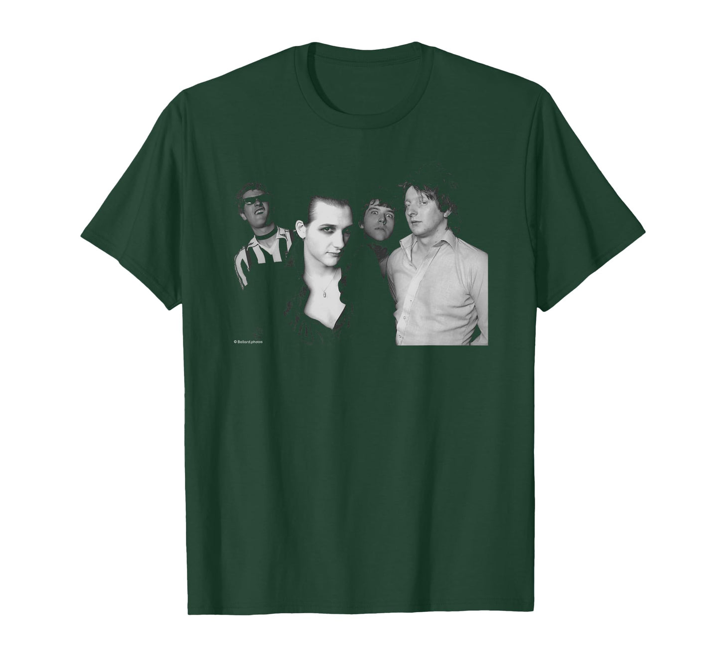 The Damned Rock Band Portrait By Allan Ballard T-Shirt