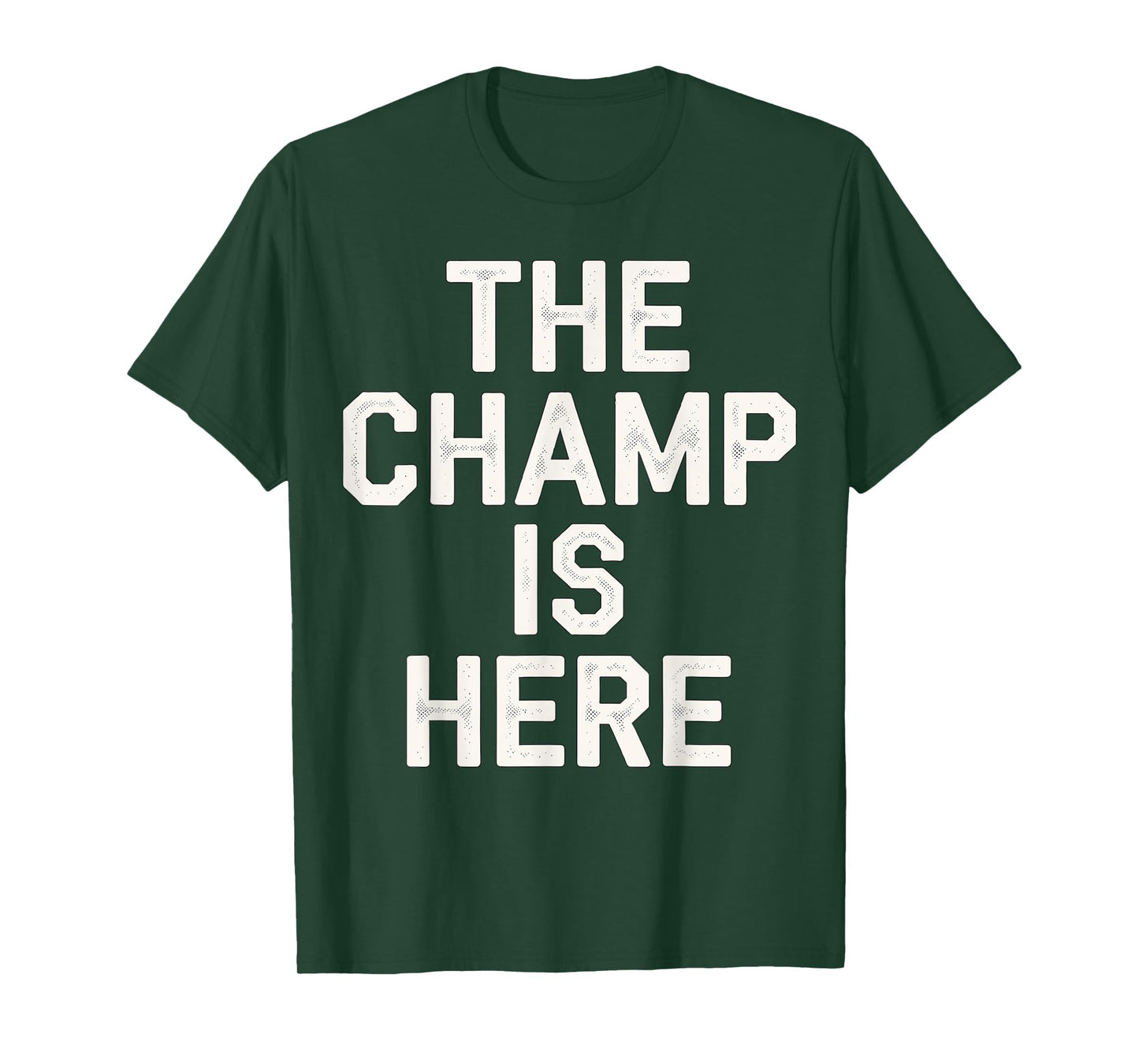 The Champ is here Fantasy Football Championship T-Shirt