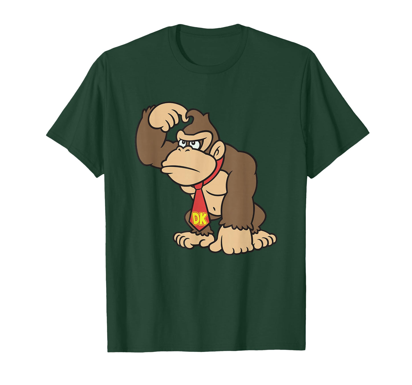 Donkey Kong Ape Thoughts Classic Nintendo Portrait T-Shirt