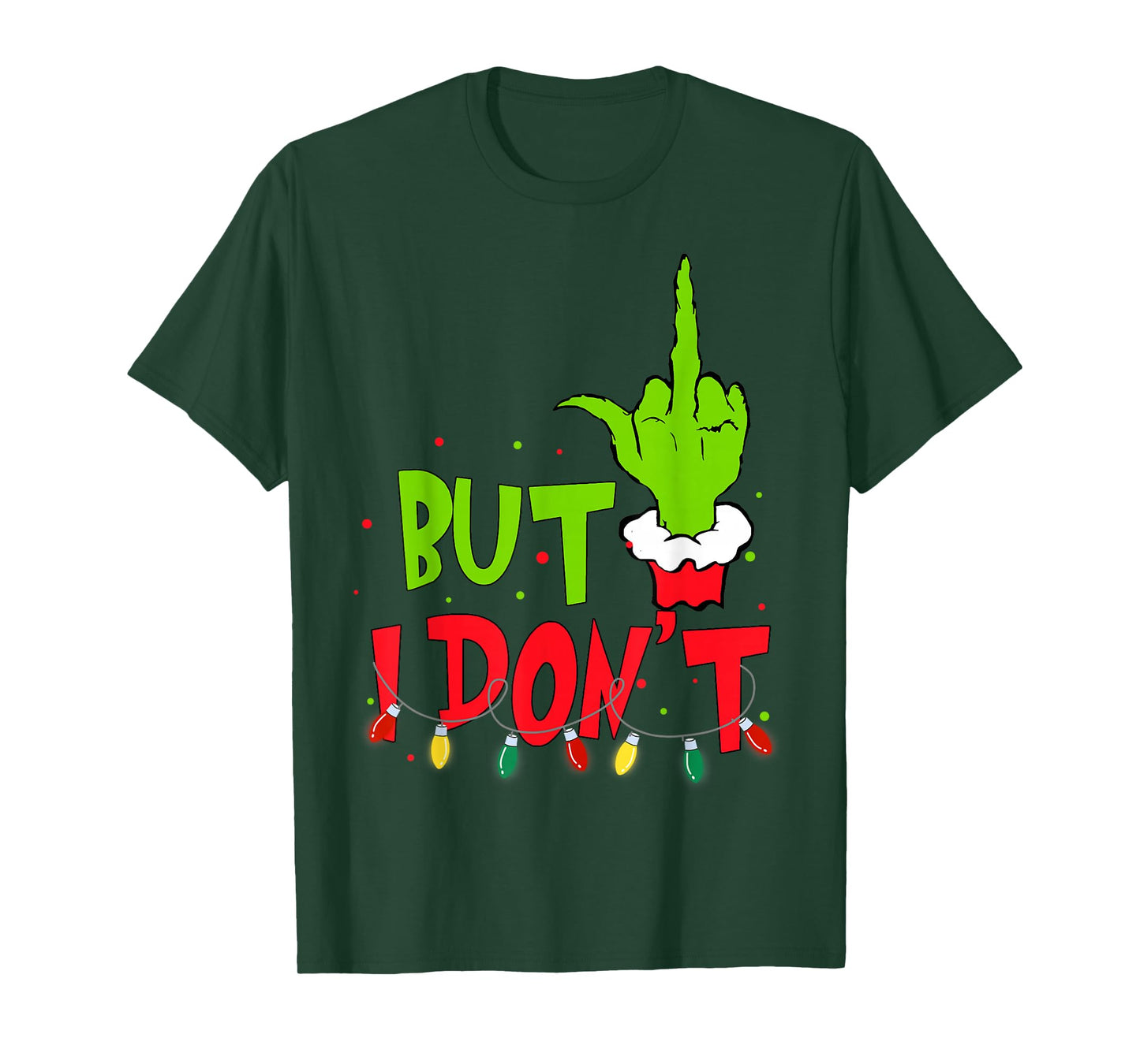 I Love Matching Christmas Shirts But I Don't Xmas Couples T-Shirt