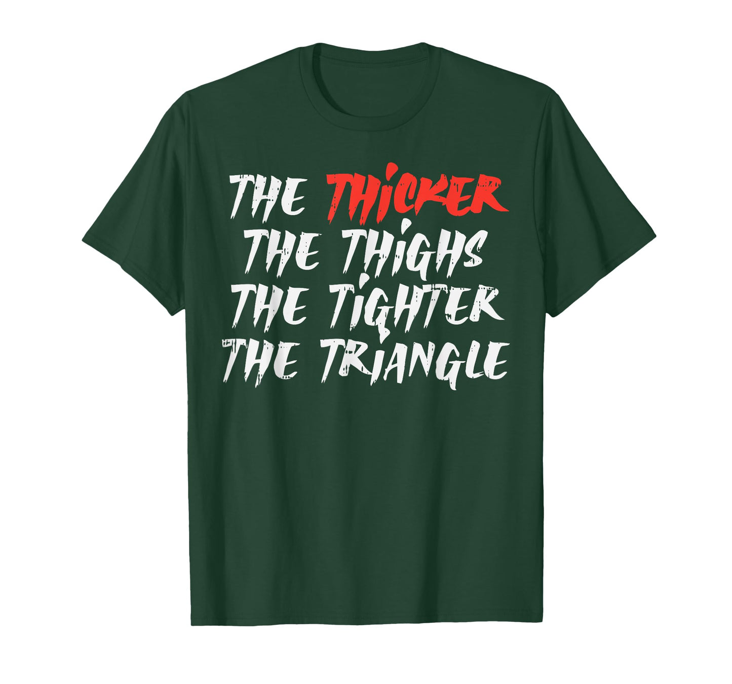 The Thicker Thighs Tighter Triangle BJJ Jiu Jitsu Judo Gift T-Shirt