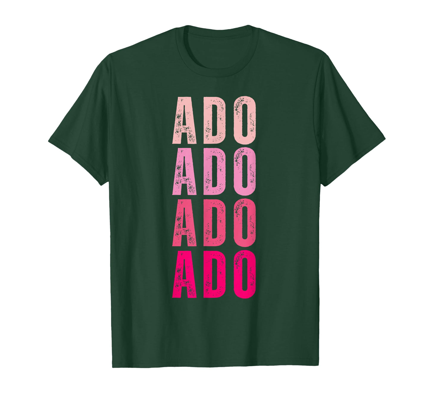 Vintage Ado Personalized Name I Love Ado T-Shirt