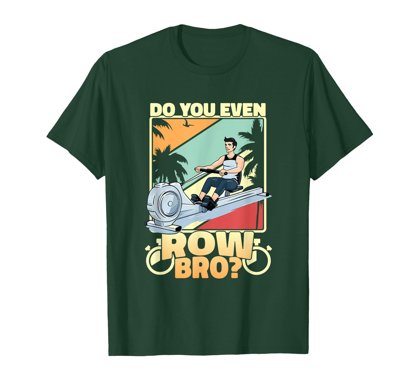 Indoor Rowing Machine Erg Workout Fitness Exercise Ergometer T-Shirt