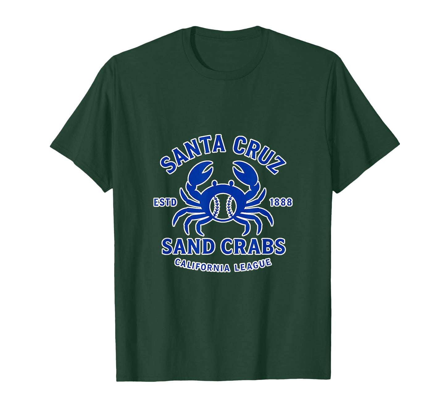 Santa Cruz Sand Crabs Blue T-Shirt