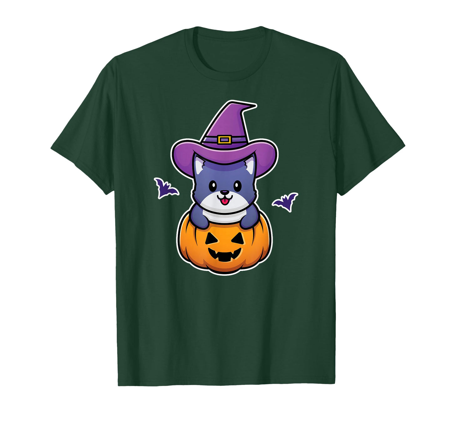Halloween Witch Cat Party T-Shirt
