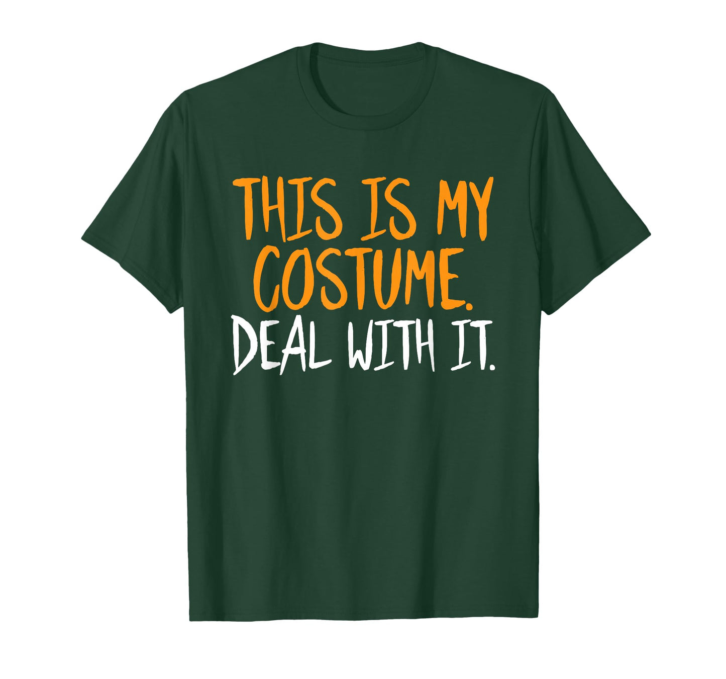 This is My Costume Deal with It Halloween Funny Sarcastic T-Shirt