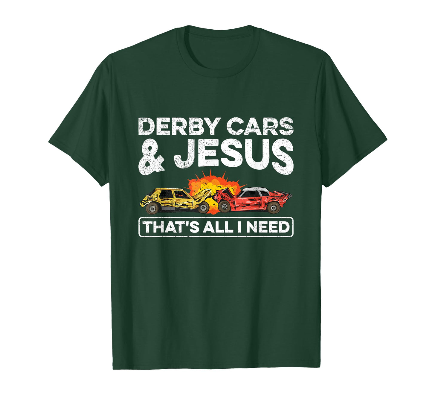 Smashing Cars Demolition Derby Quote for a Demo Derby Driver T-Shirt
