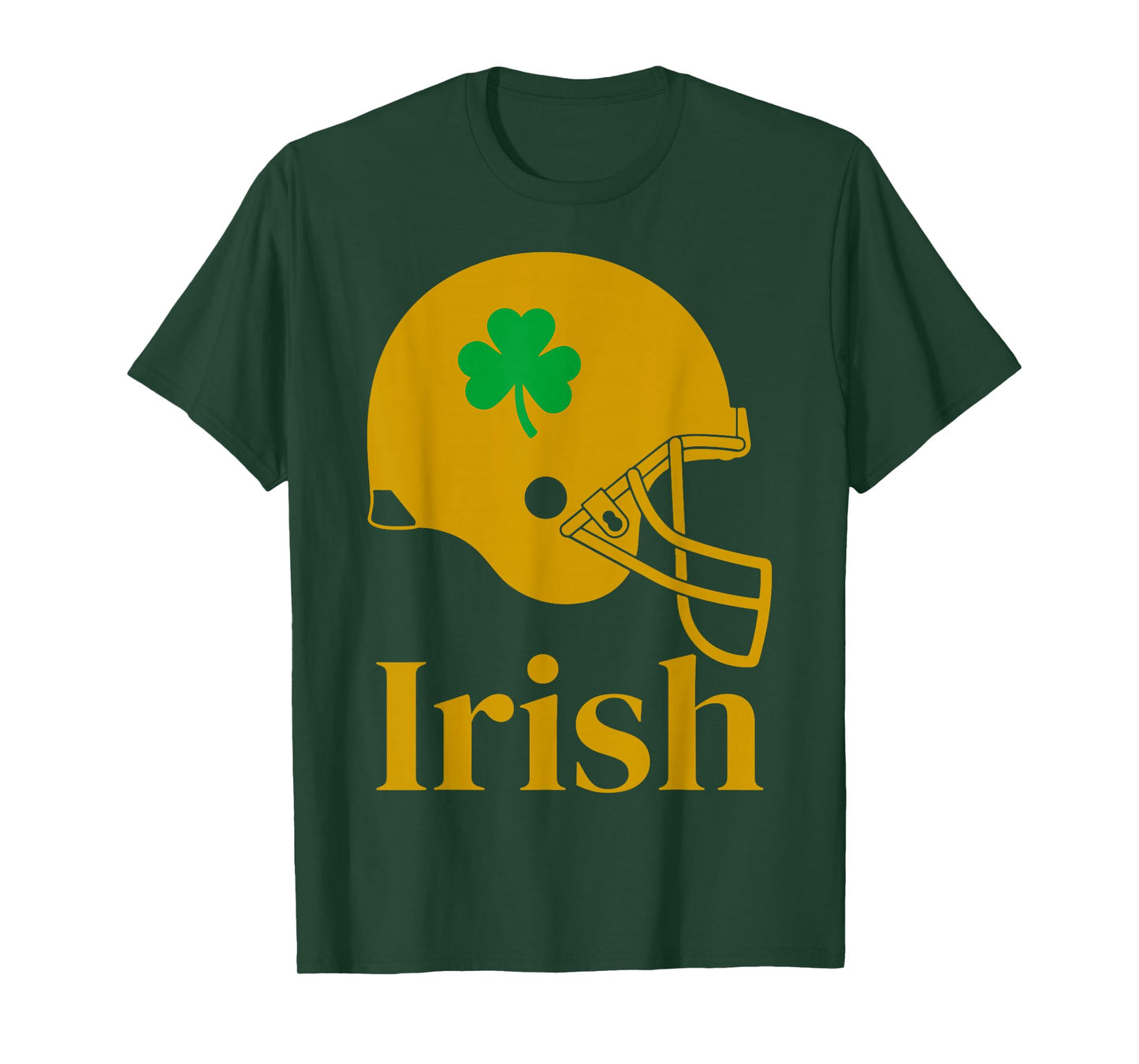 Irish Football Helmet for The Fight on The Football Field T-Shirt