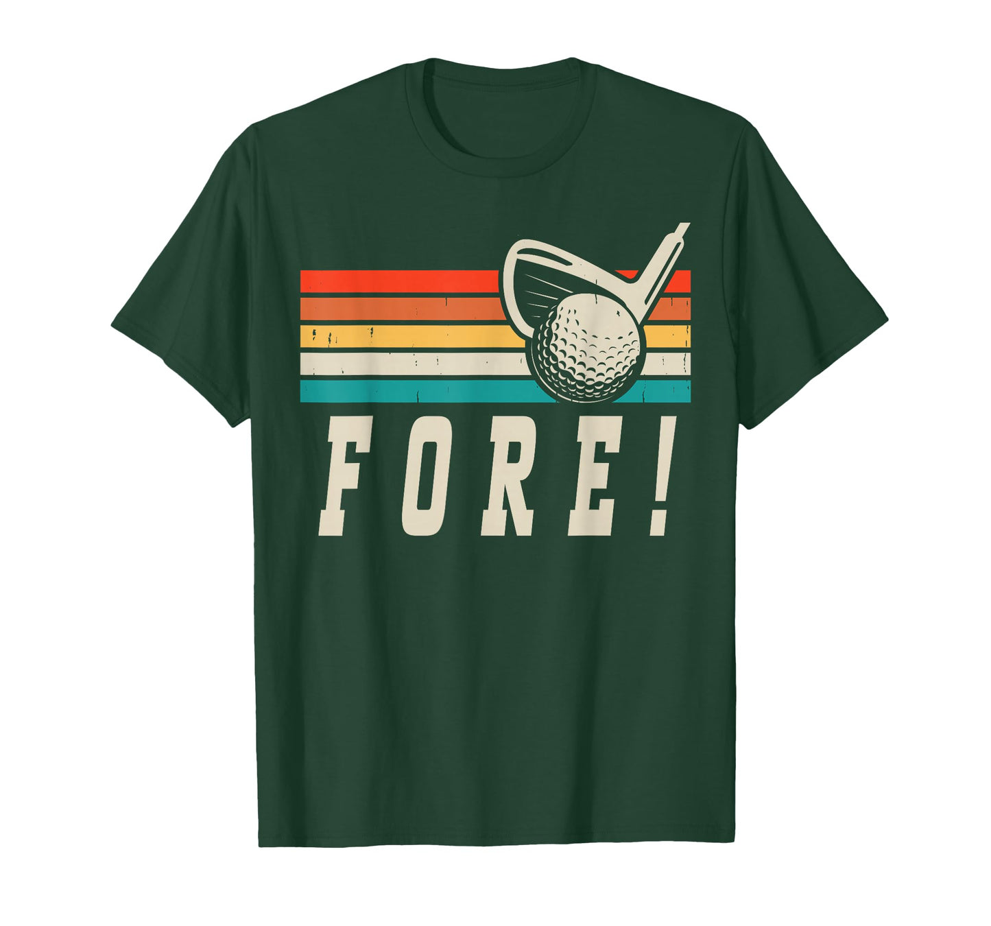 Fore 4th Golf Birthday Party T-Shirt