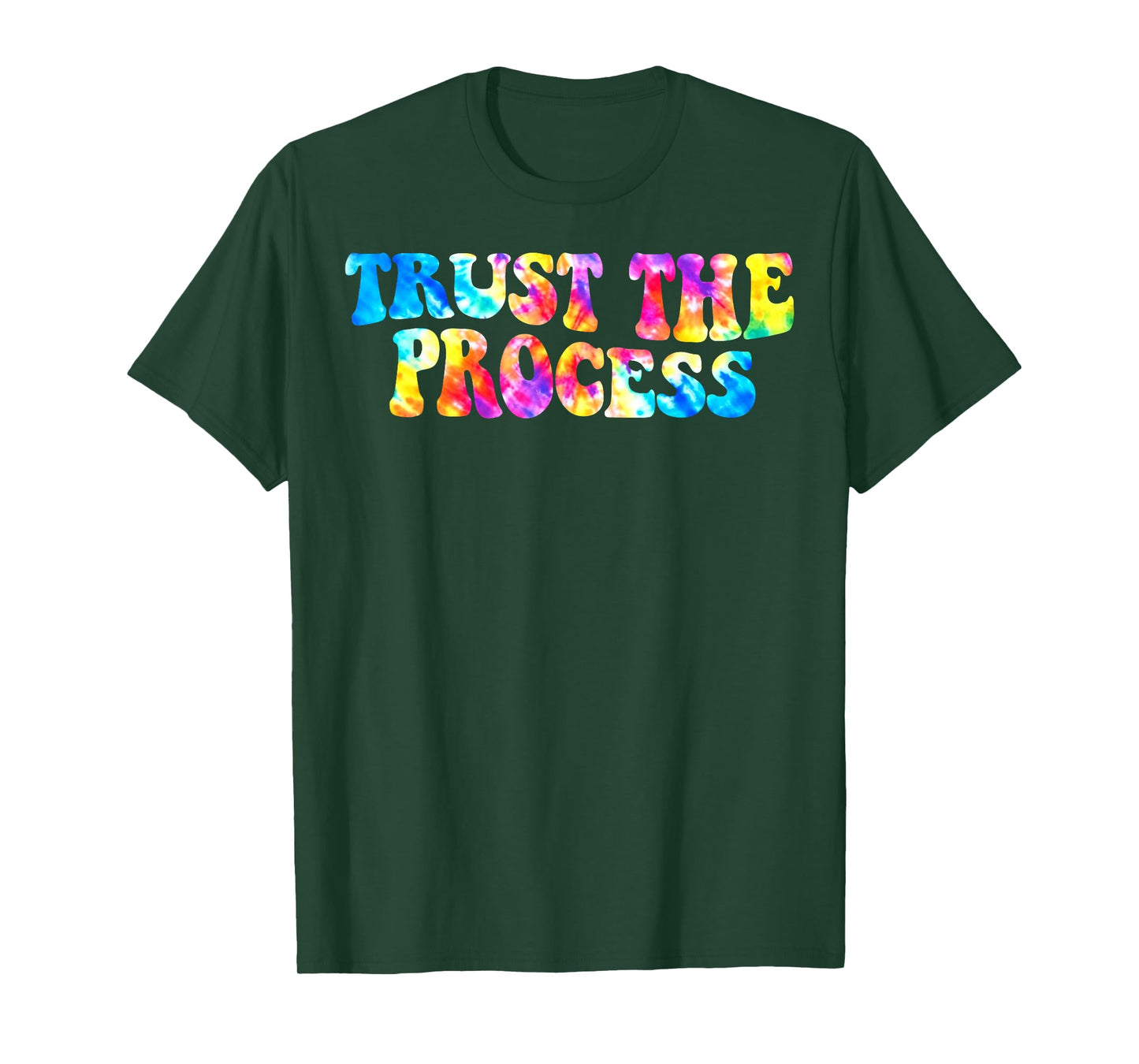 Gym Trust The Process Motivational Quote Workout T-Shirt