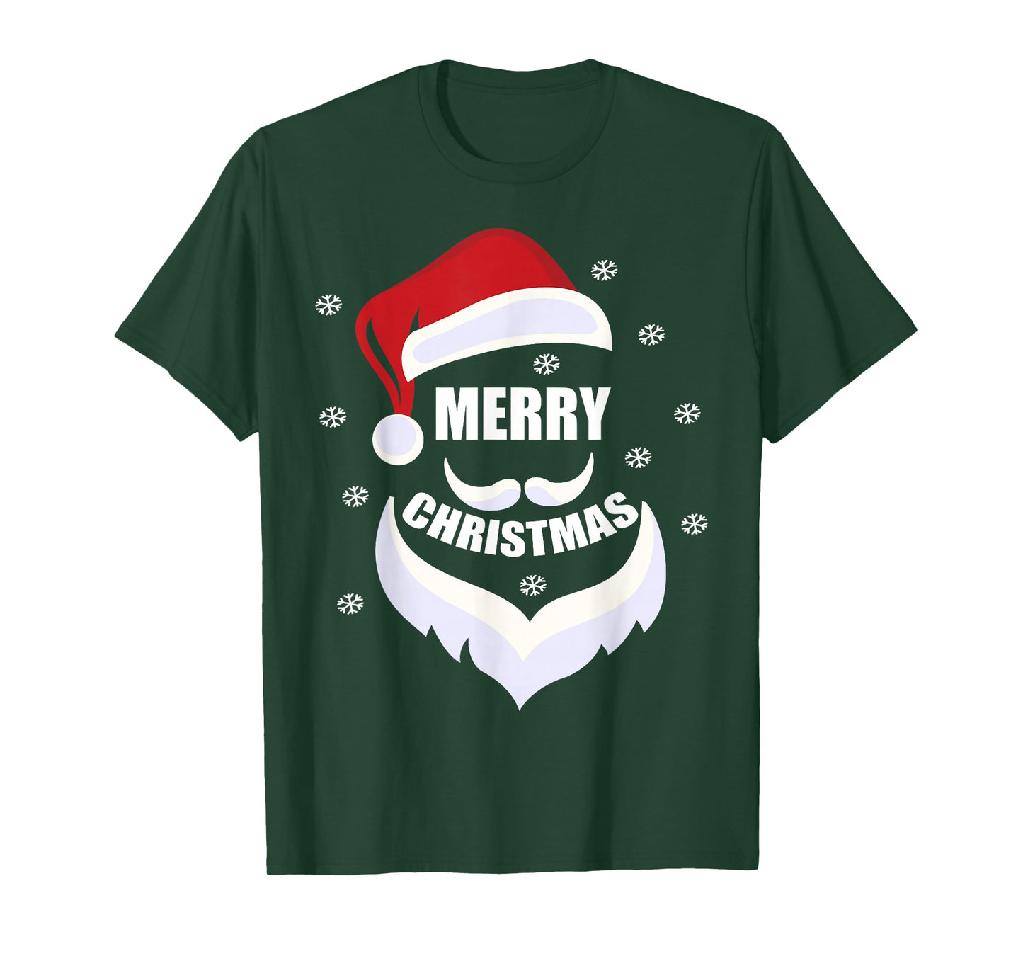 Merry Christmas -Fun Santa Claus Father Xmas Boy Girl Gift T-Shirt