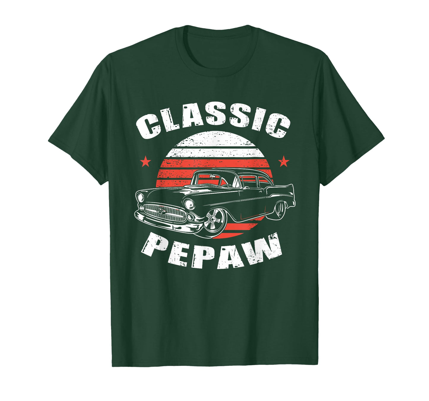 Pepaw Vintage Retro Classic Funny Car Lover Enthusiast T-Shirt
