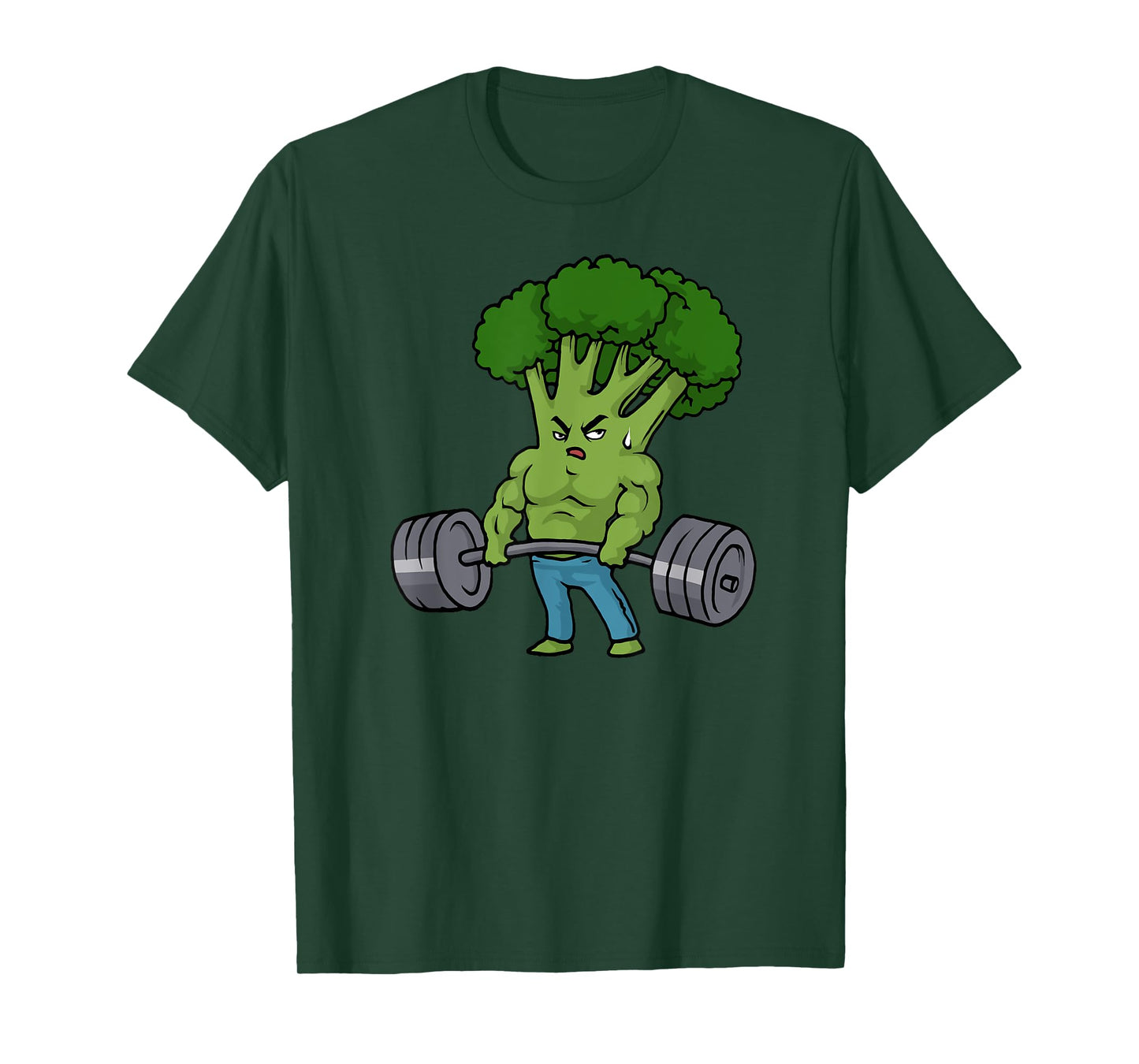 Deadlift Tshirt Broccoli Gym Fitness Motivation Bodybuilding T-Shirt