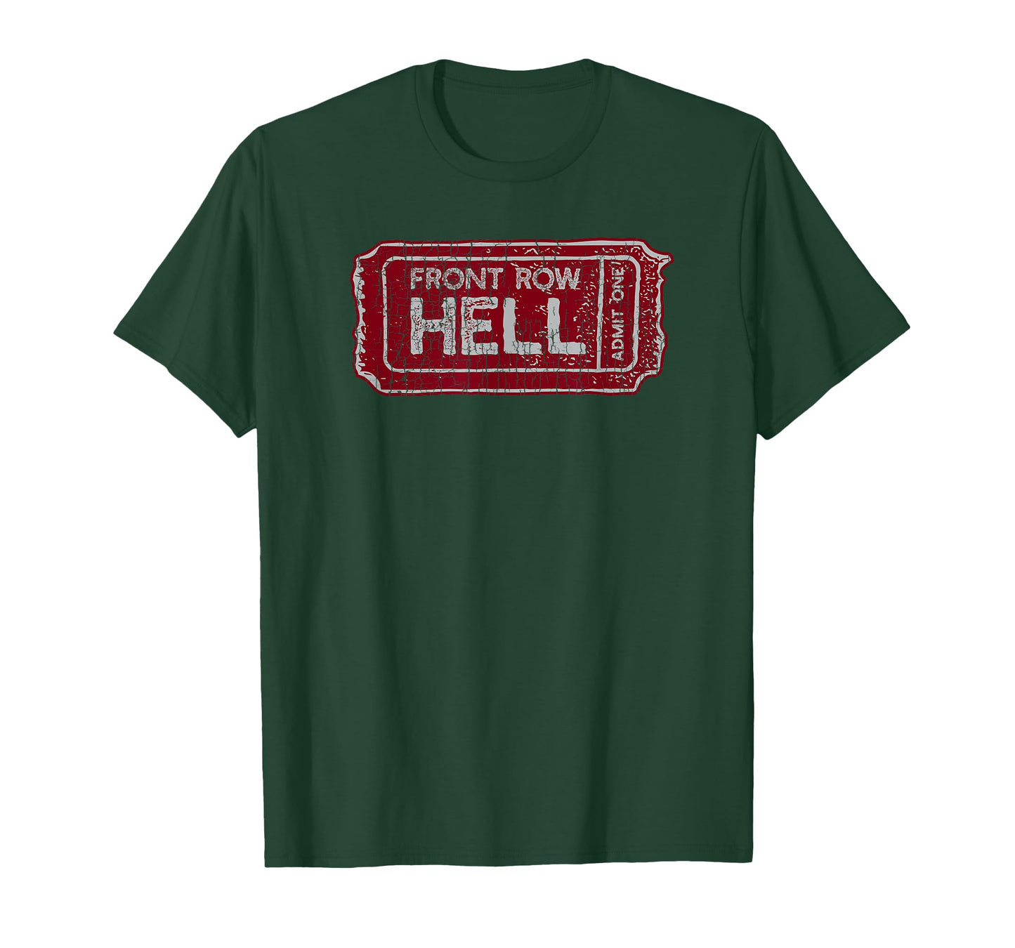Ticket to Hell Admit One Funny T-Shirt