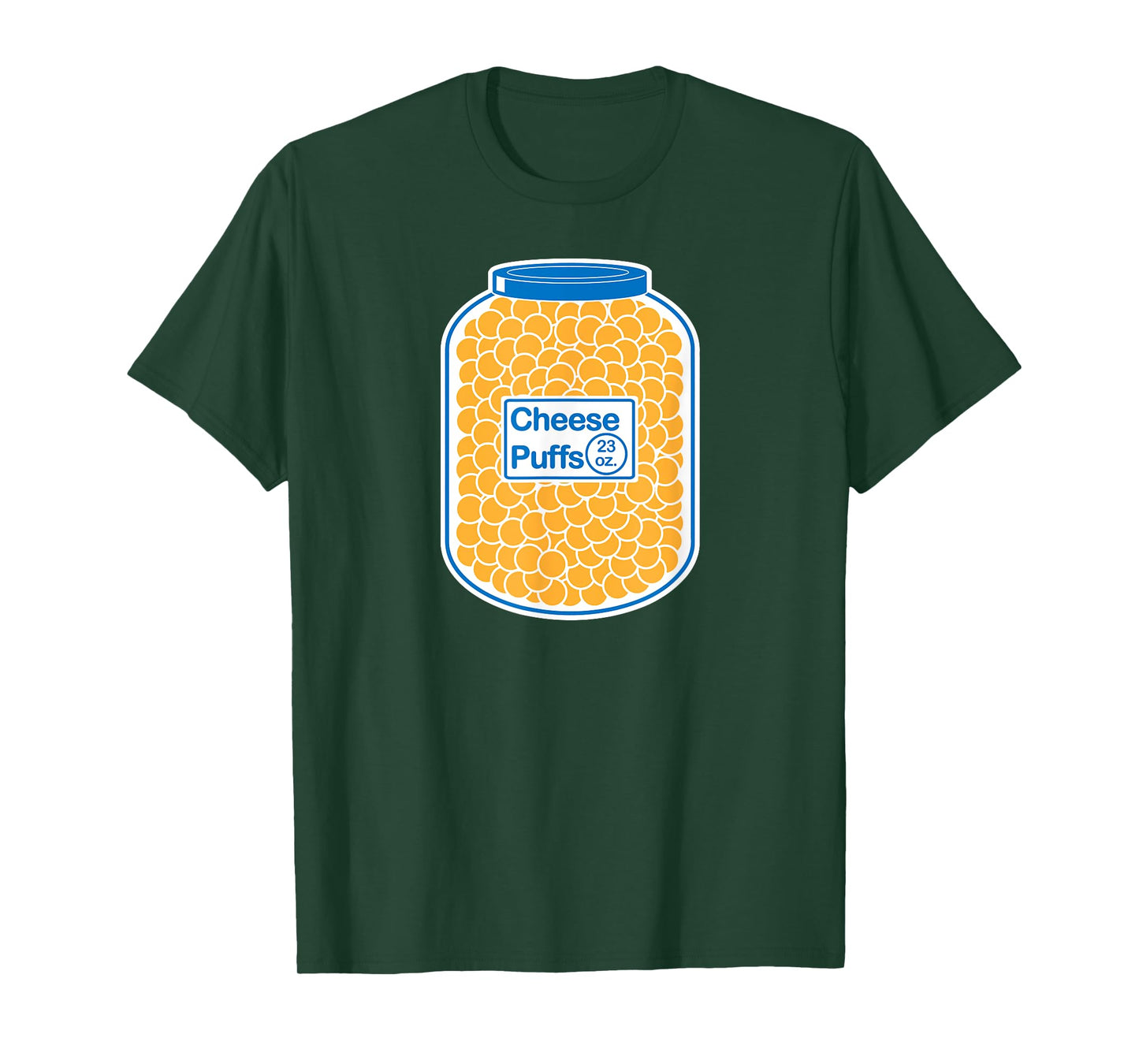 Cheese Puffs Workout T Shirt lifting Tee Cheese ball Funny T-Shirt